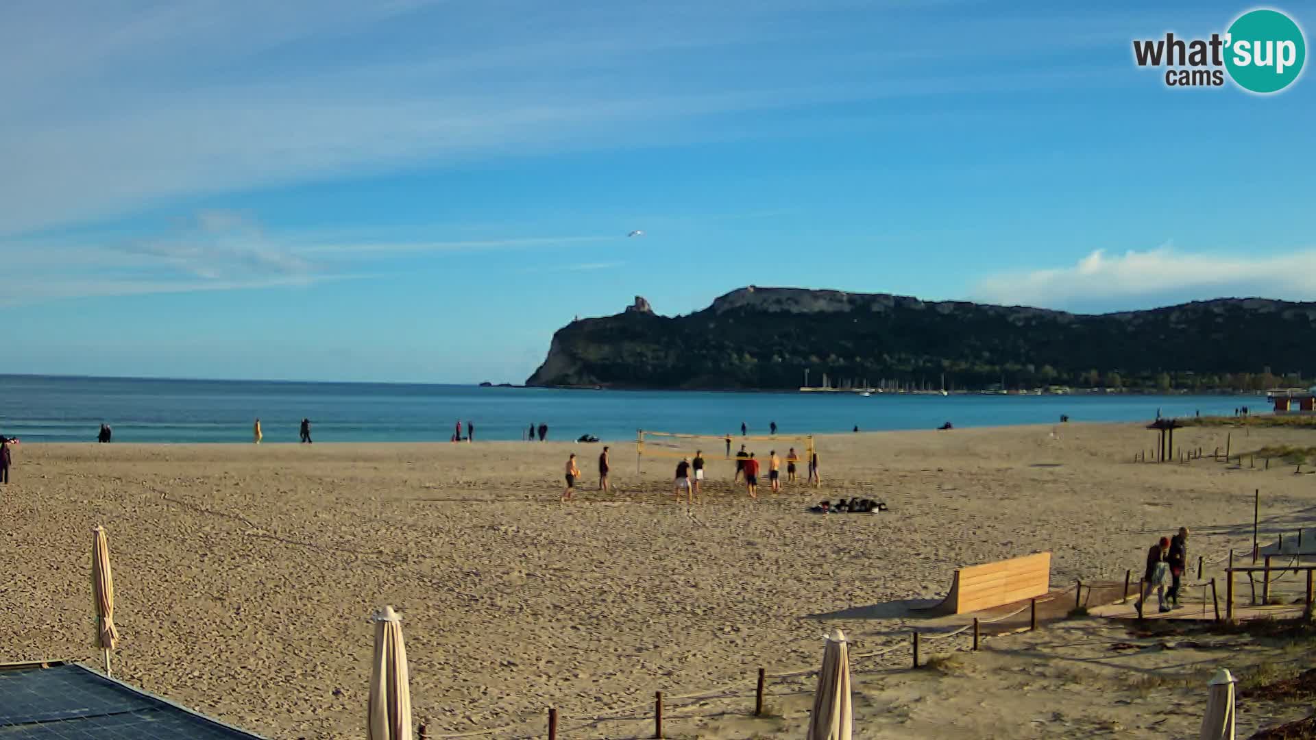 Poetto beach webcam | Cagliari | Sardinia