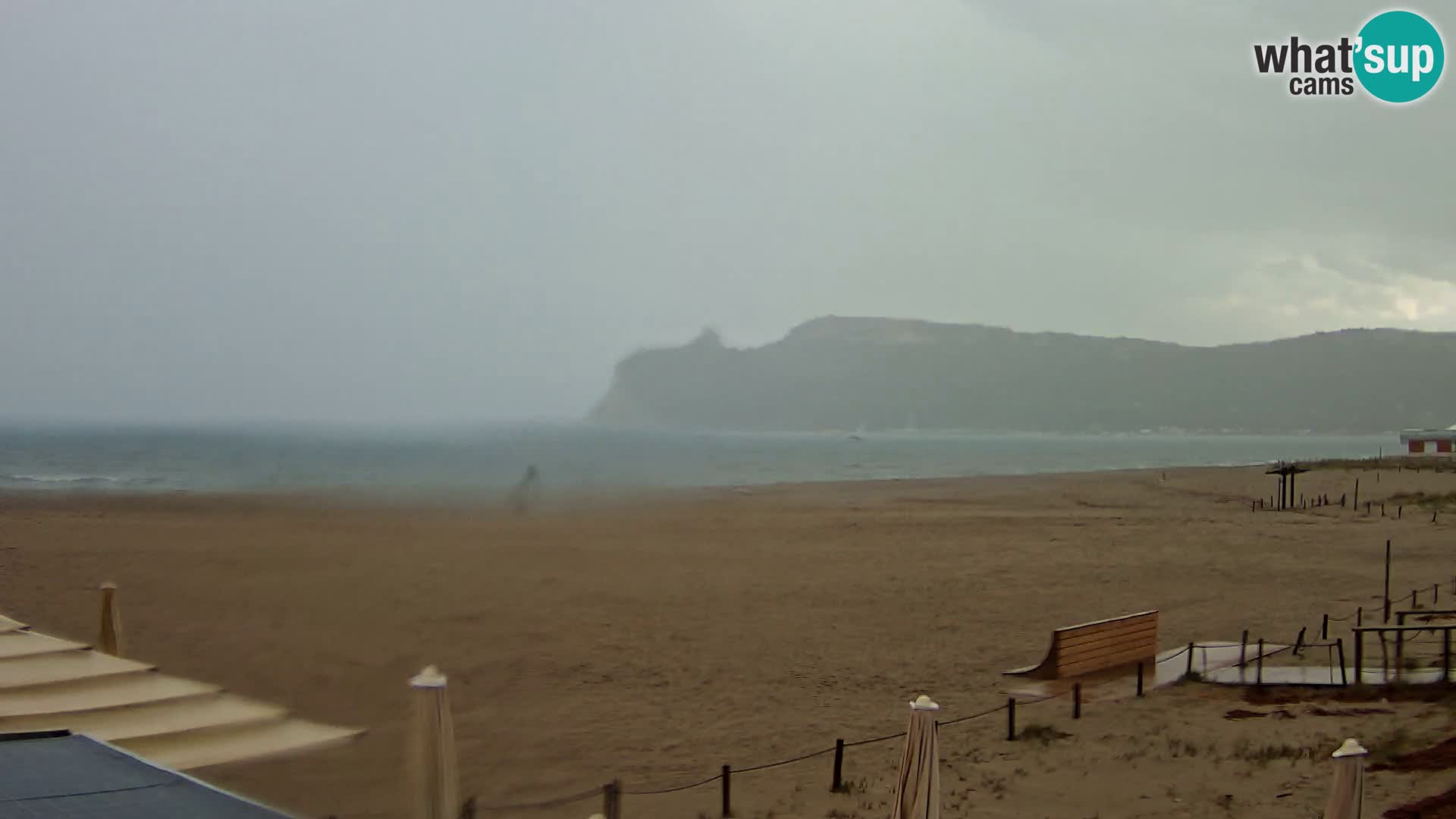Poetto beach webcam | Cagliari | Sardinija