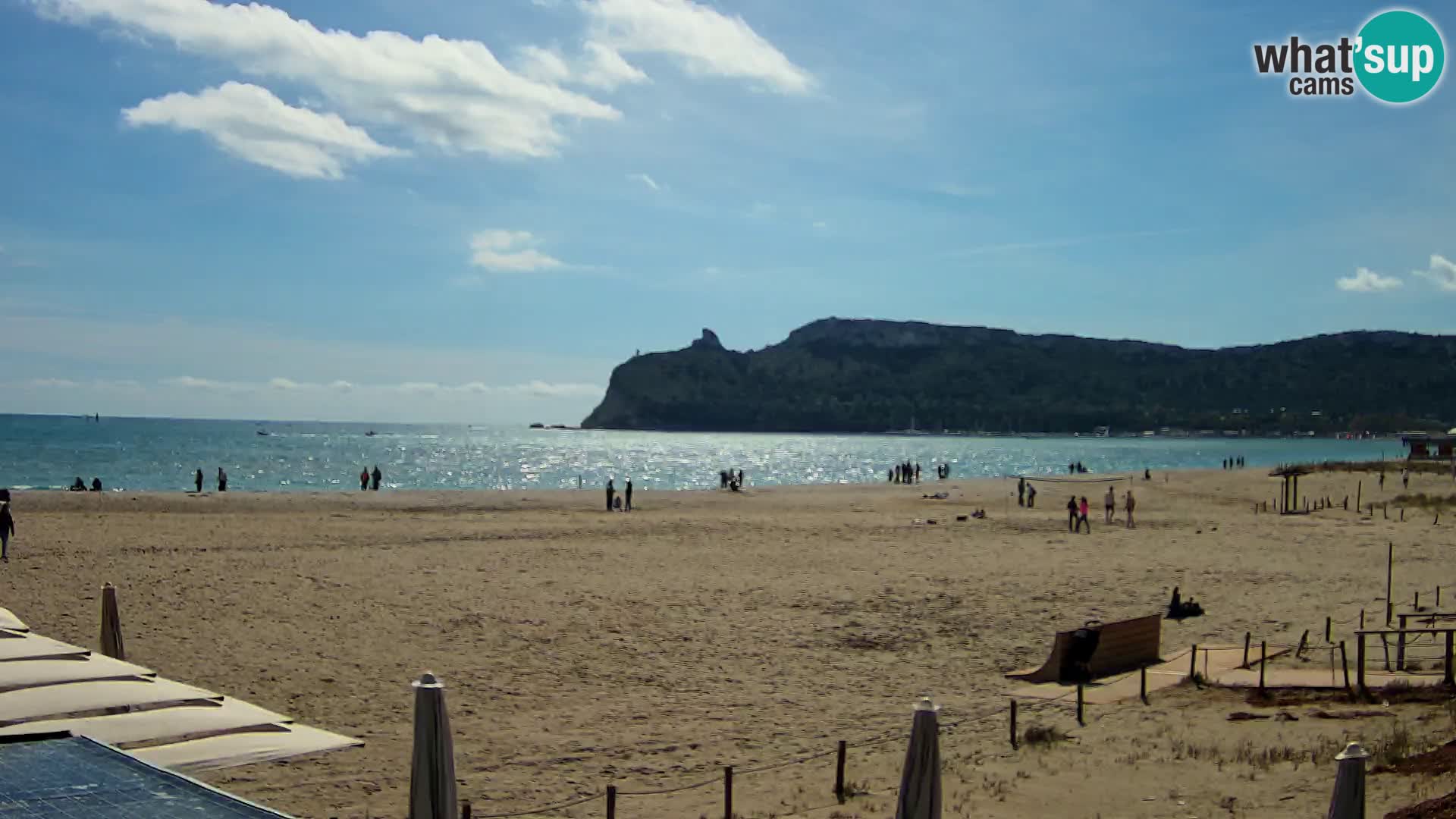 Poetto Strand Webcam | Cagliari | Sardinien