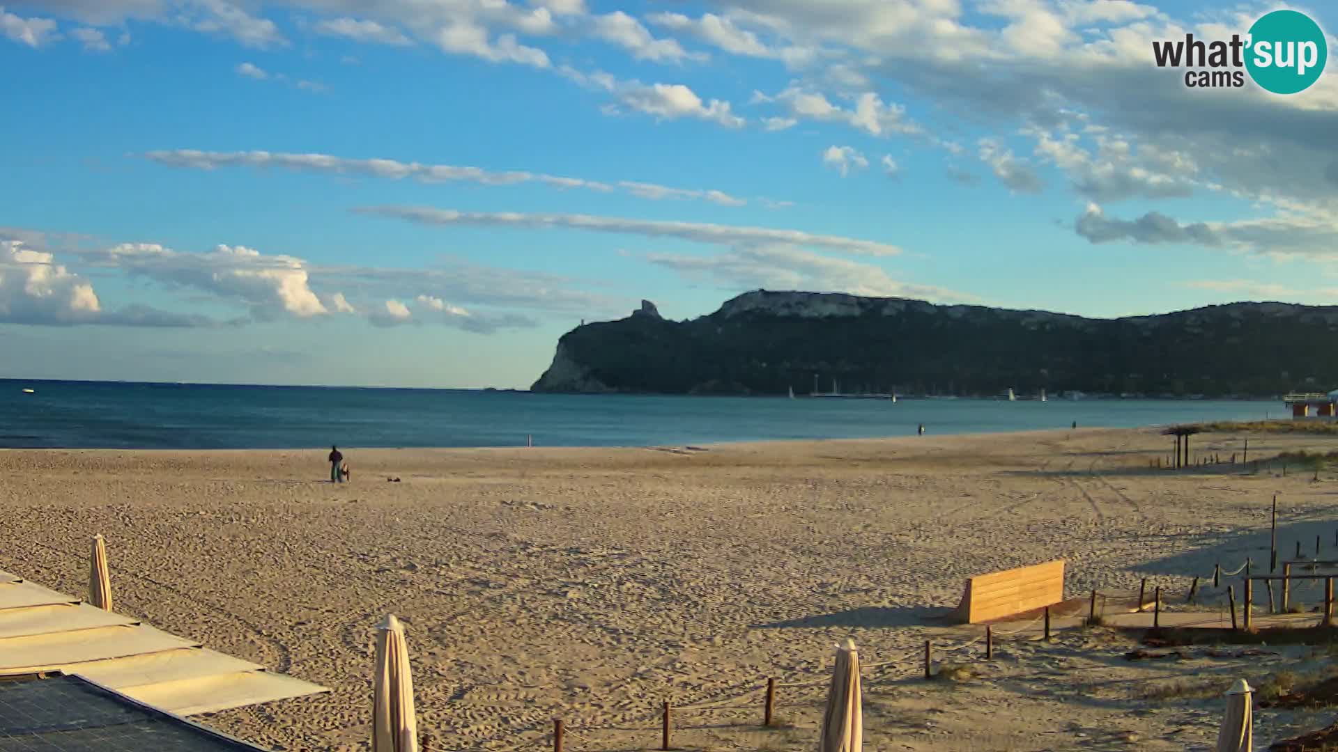 Webcam spiaggia del Poetto | Cagliari | Sardegna