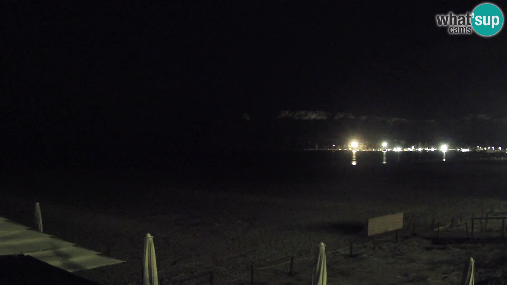 Poetto beach webcam | Cagliari | Sardinija