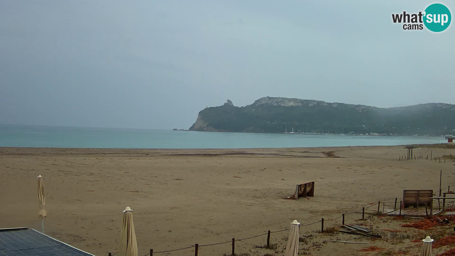Webcam plage de Poetto | Cagliari | Sardaigne