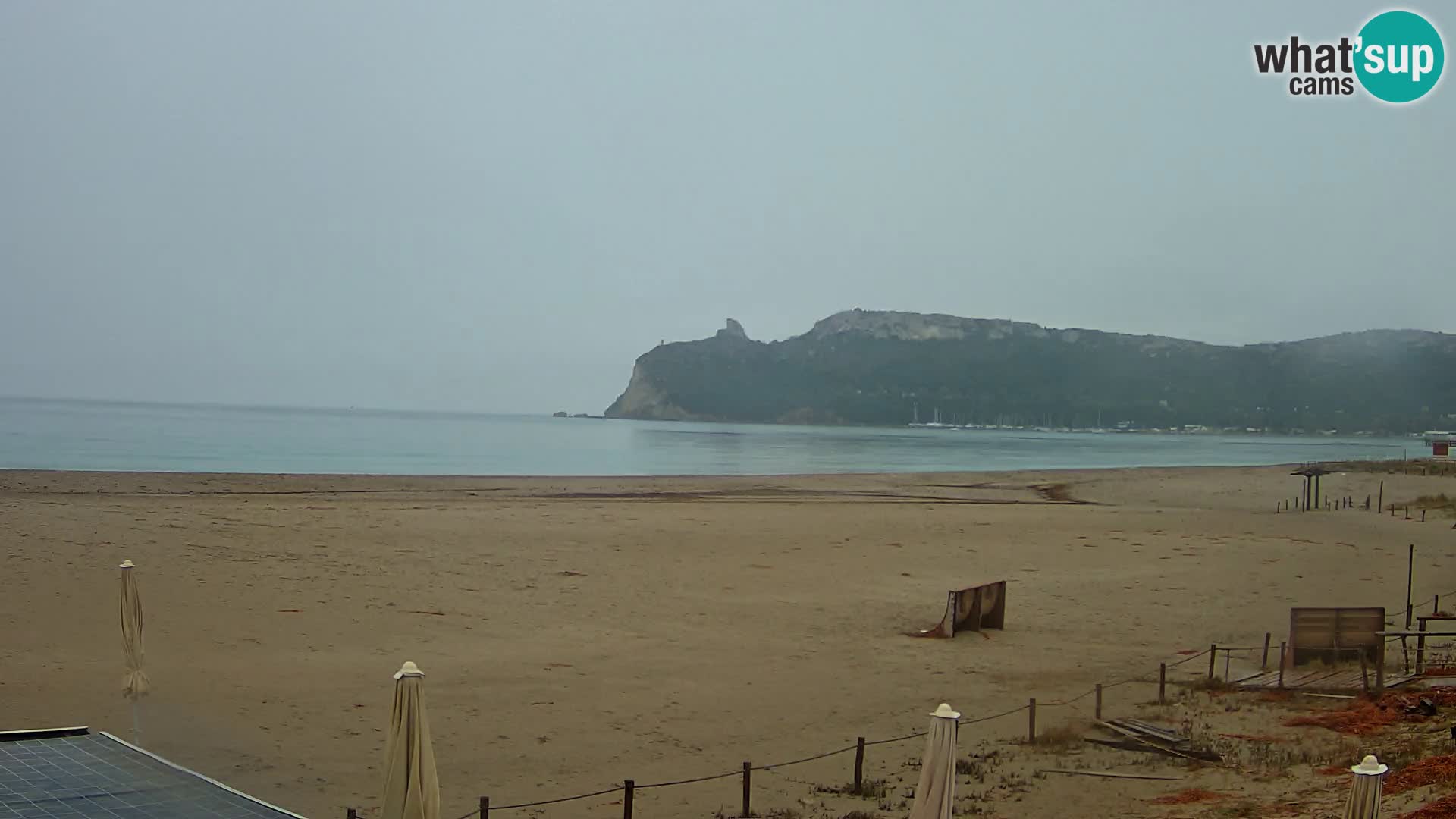 Poetto beach webcam | Cagliari | Sardinija