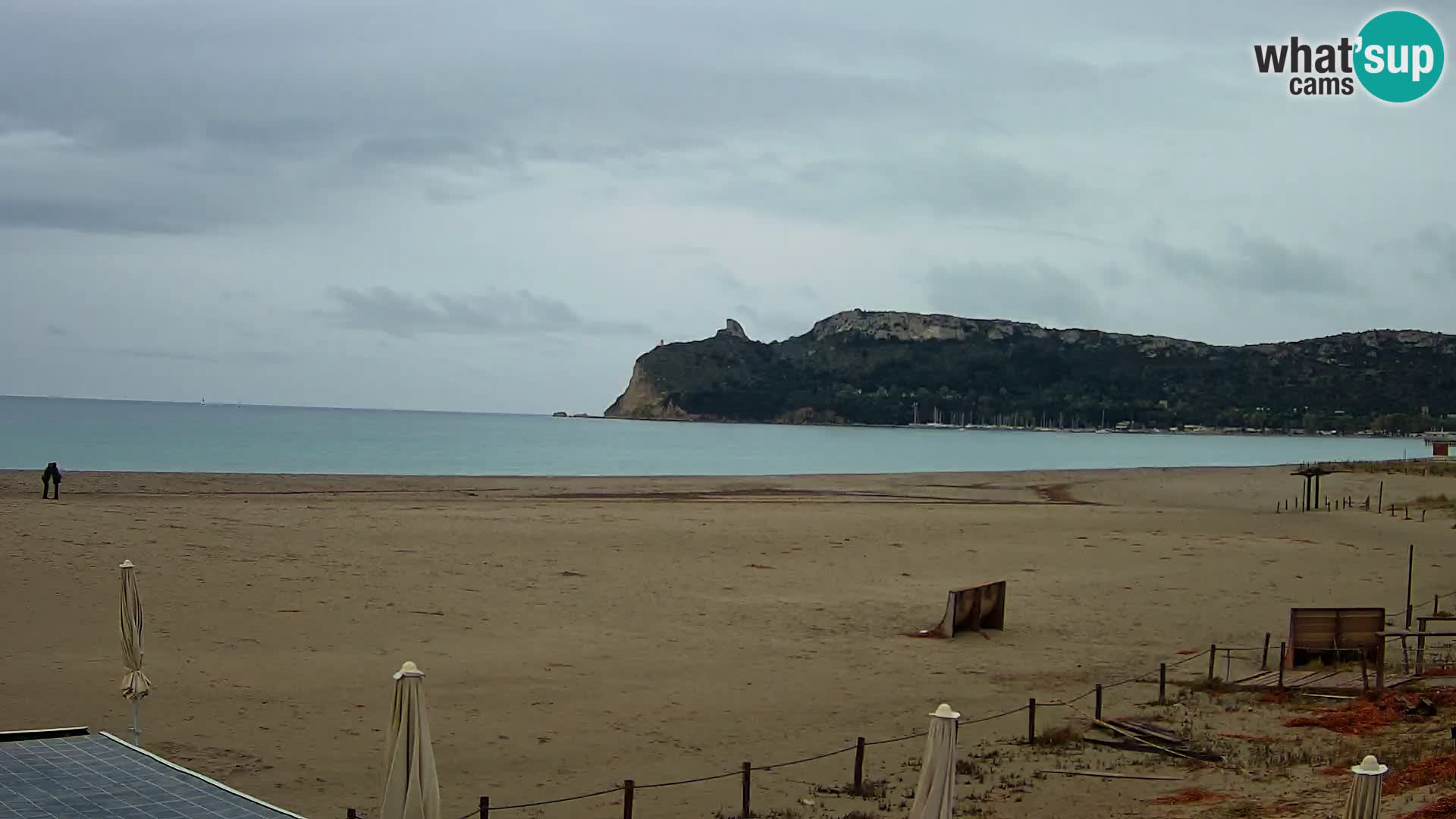 Poetto Strand Webcam | Cagliari | Sardinien