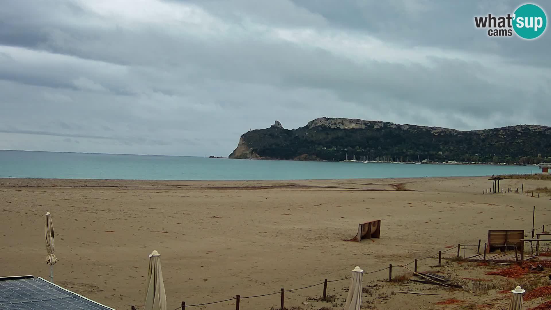 Poetto Strand Webcam | Cagliari | Sardinien