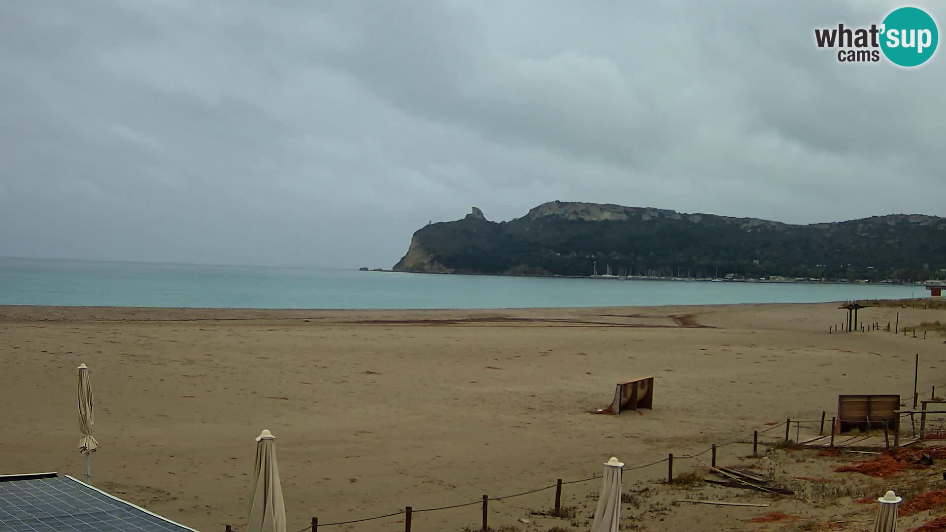 Webcam plage de Poetto | Cagliari | Sardaigne