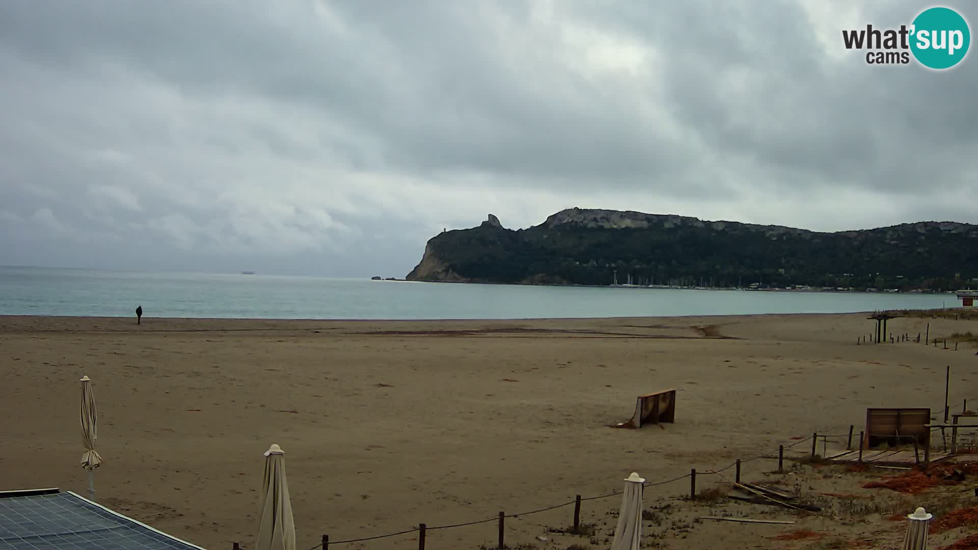 Webcam plage de Poetto | Cagliari | Sardaigne