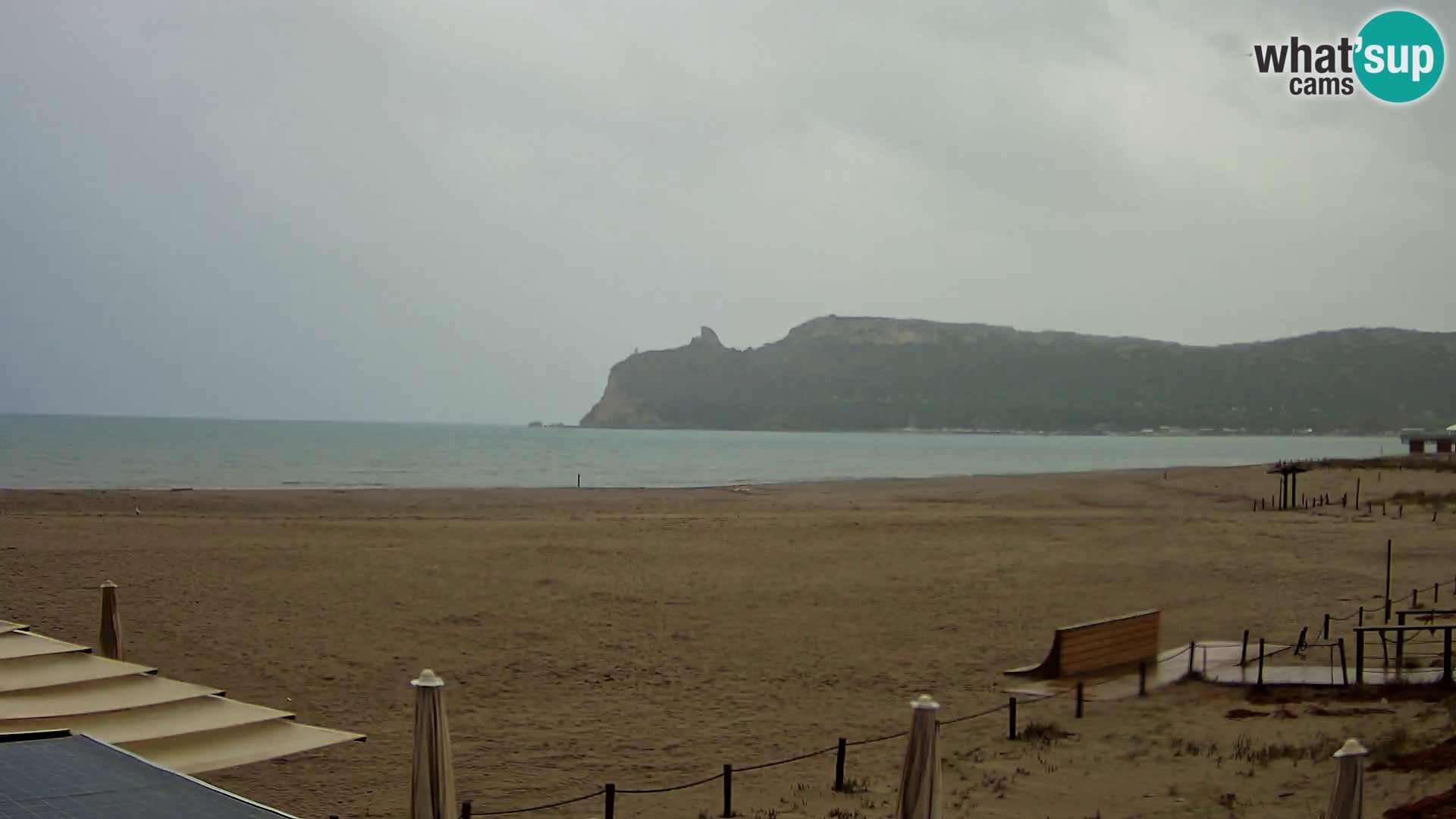 Poetto beach webcam | Cagliari | Sardinija