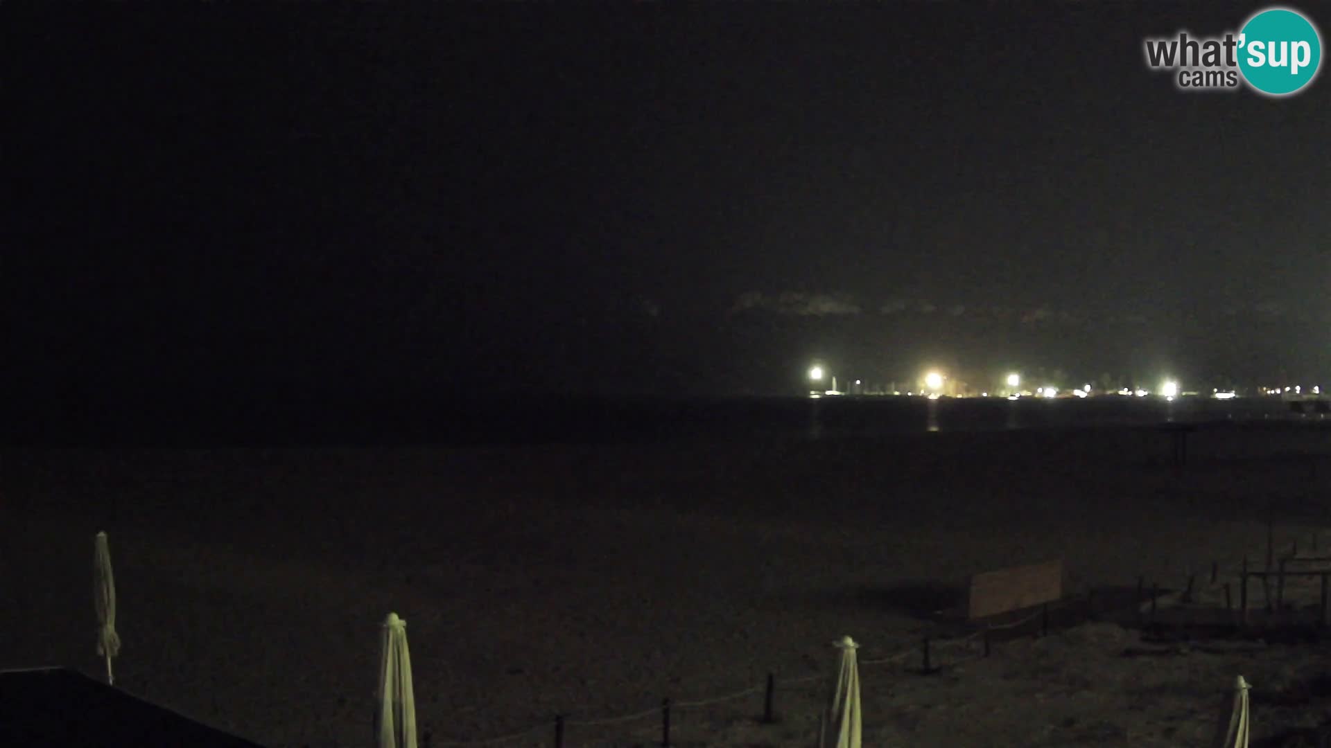Poetto beach webcam | Cagliari | Sardinija