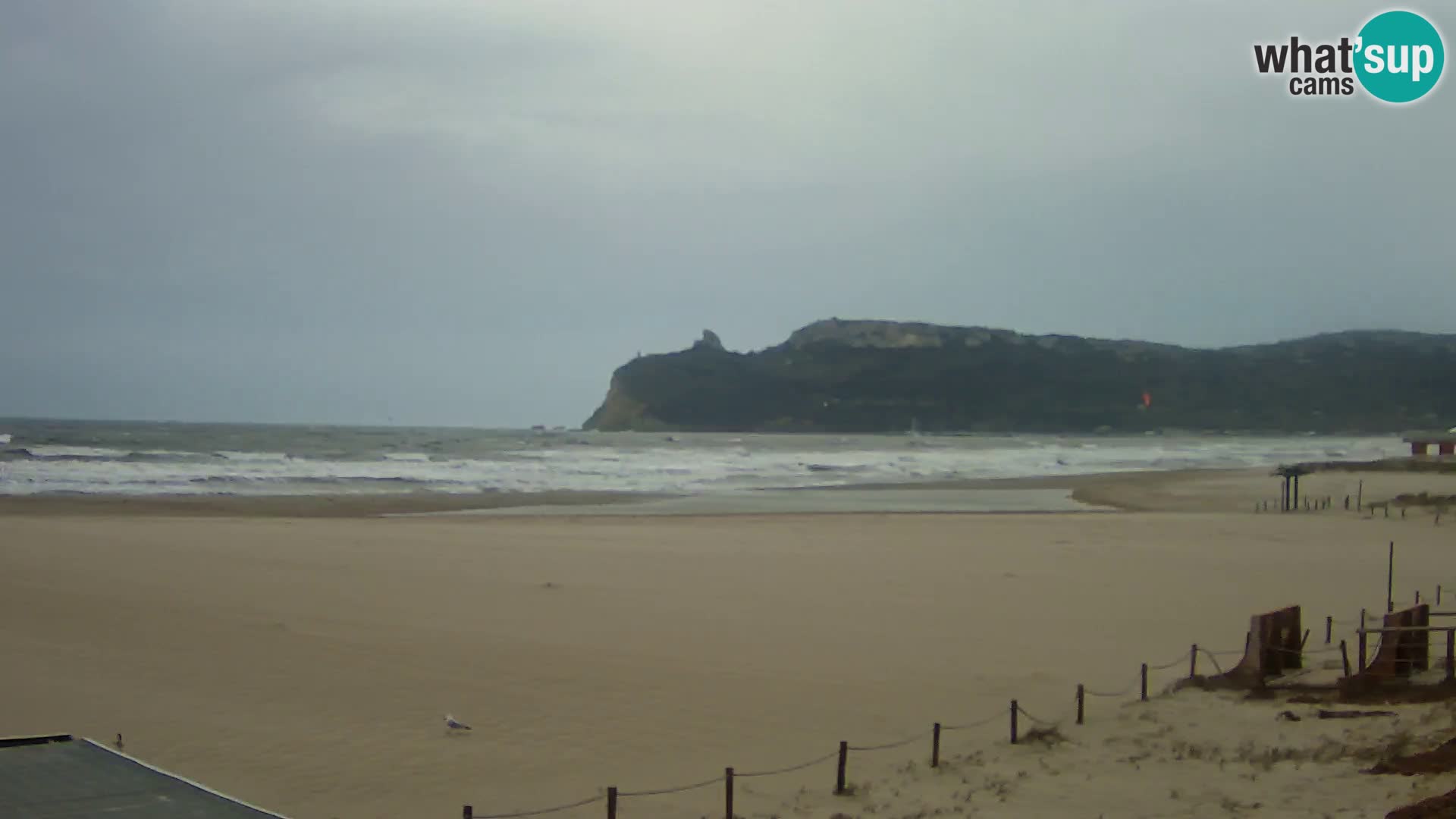 Poetto beach webcam | Cagliari | Sardinija