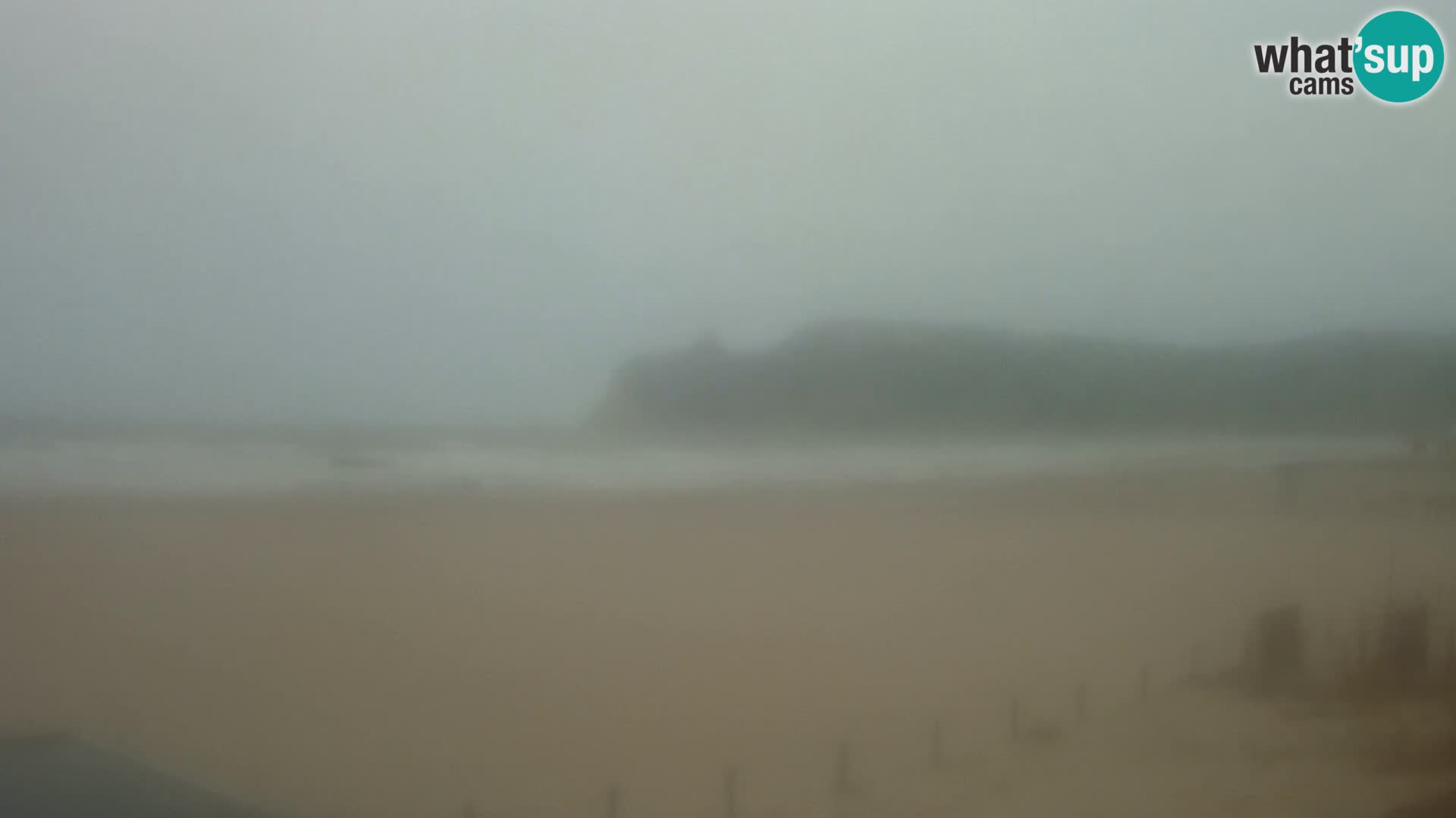 Poetto beach webcam | Cagliari | Sardinija