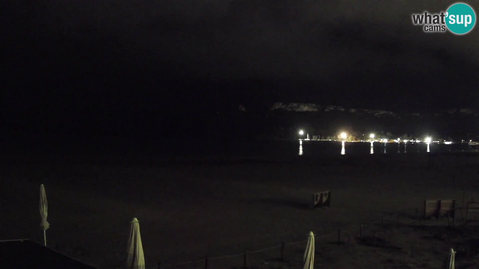 Poetto beach webcam | Cagliari | Sardinija