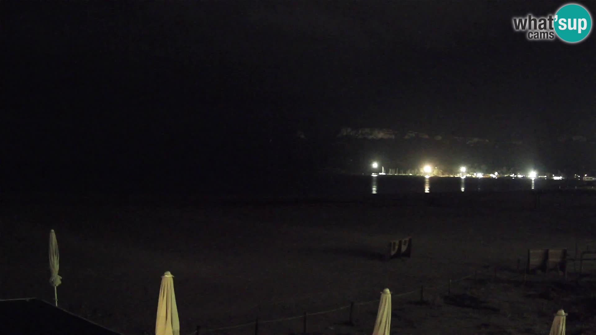 Poetto beach webcam | Cagliari | Sardinija