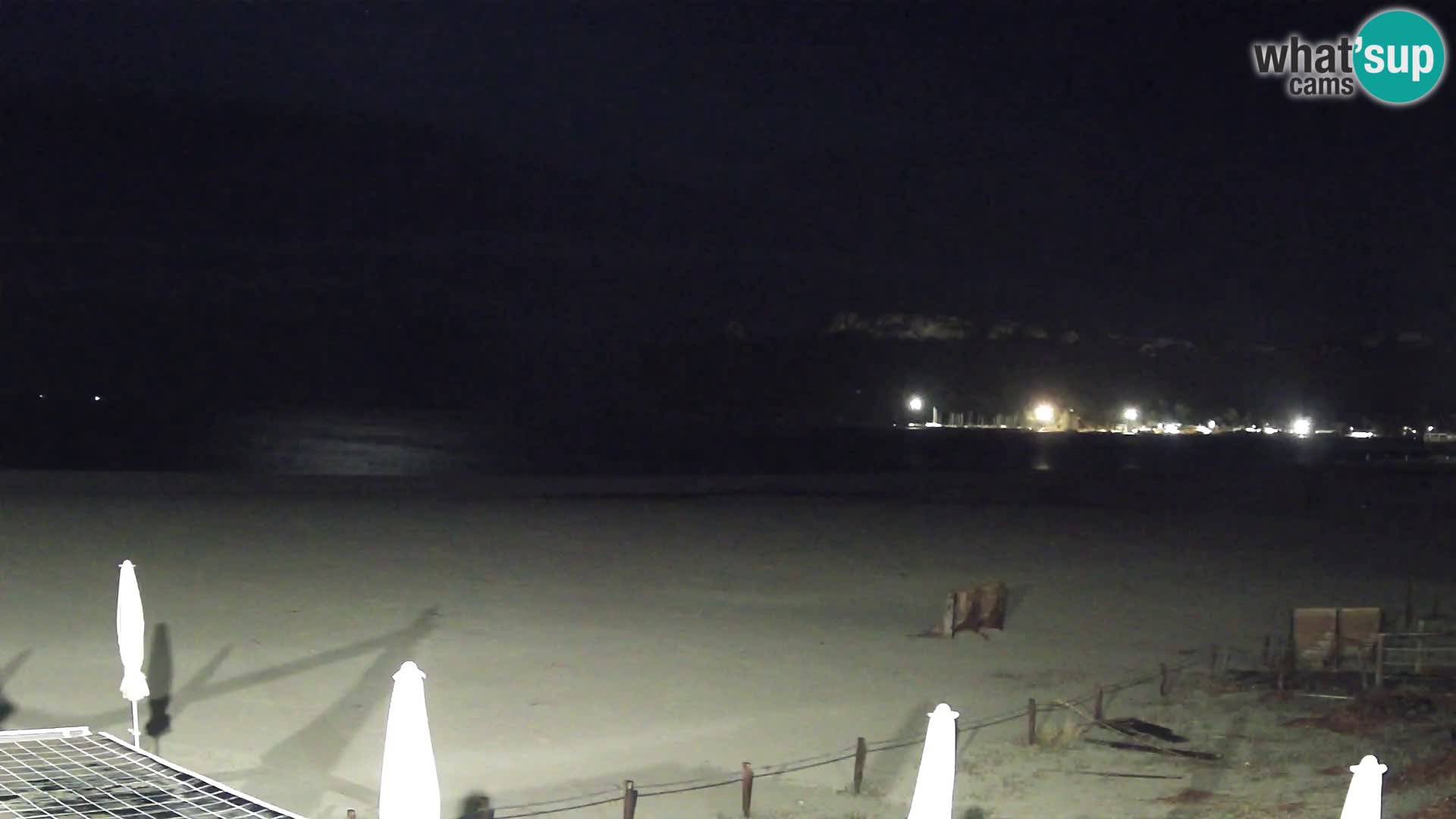 Poetto beach webcam | Cagliari | Sardinija