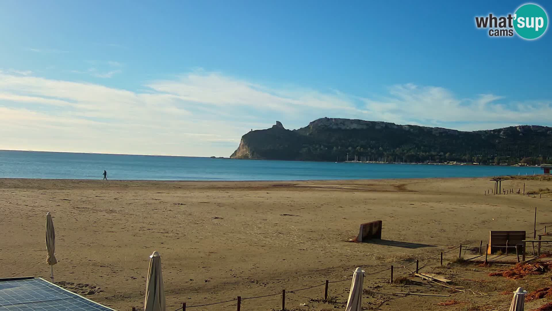 Webcam spiaggia del Poetto | Cagliari | Sardegna