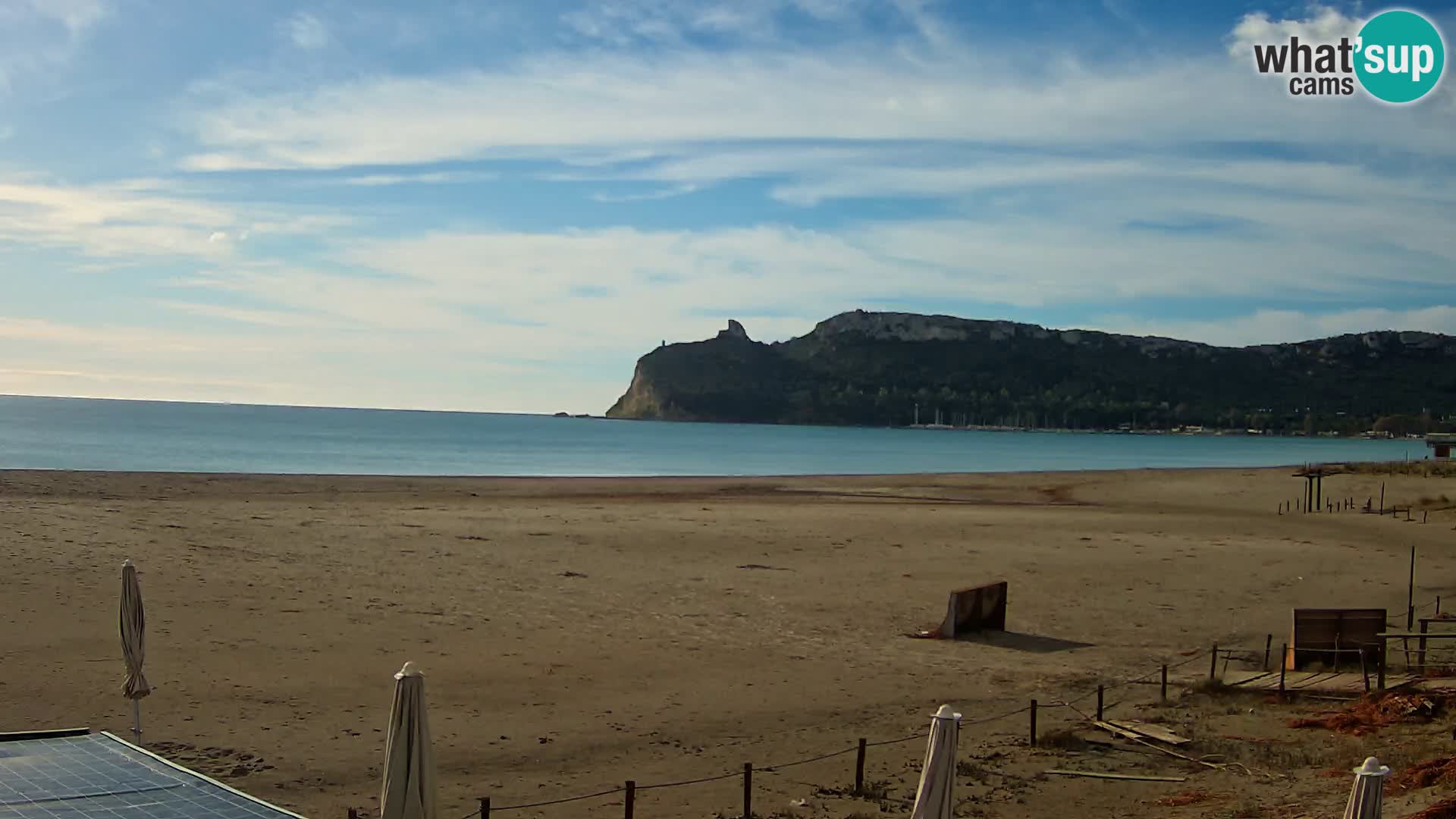 Webcam spiaggia del Poetto | Cagliari | Sardegna