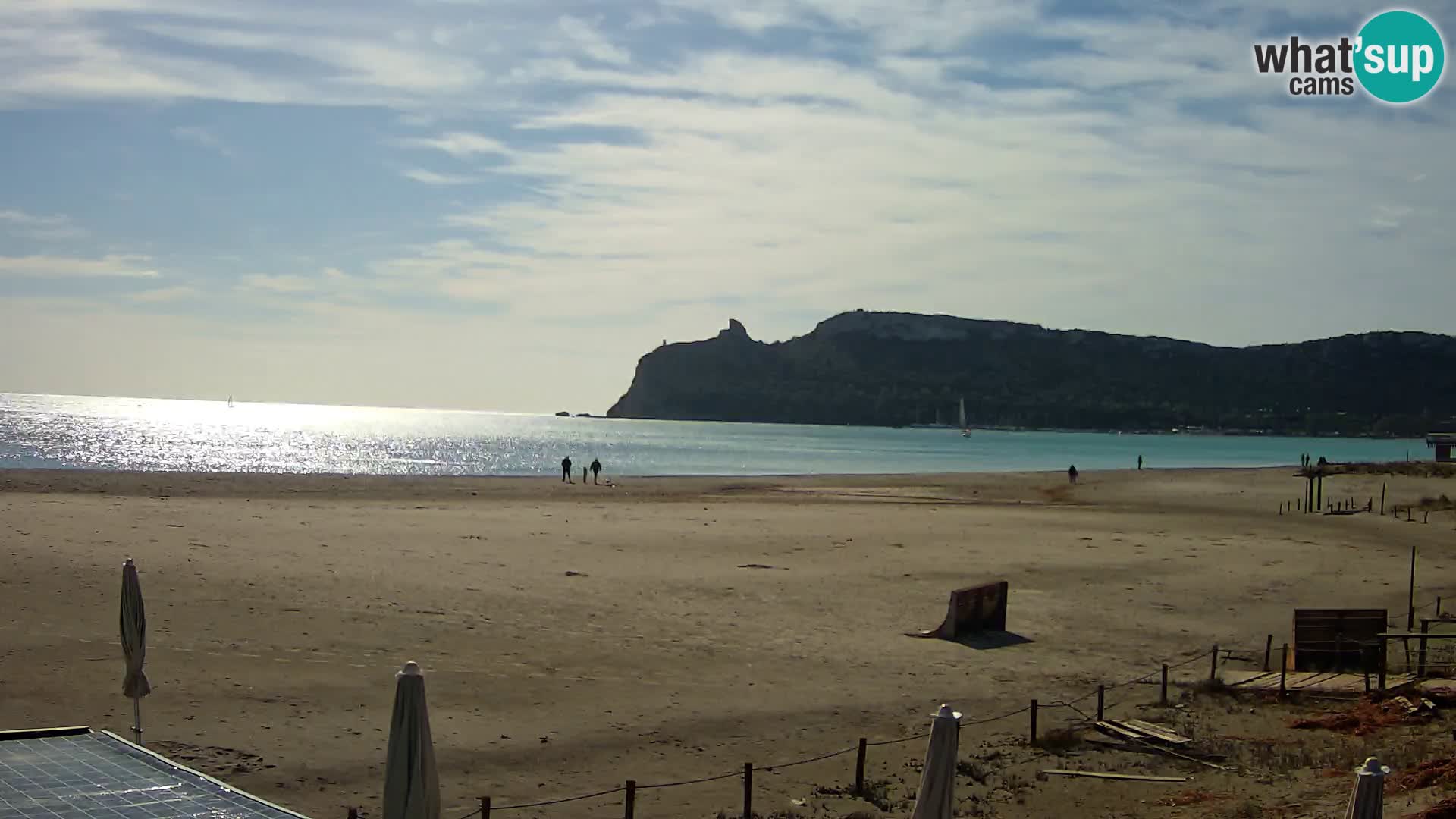 Webcam plage de Poetto | Cagliari | Sardaigne