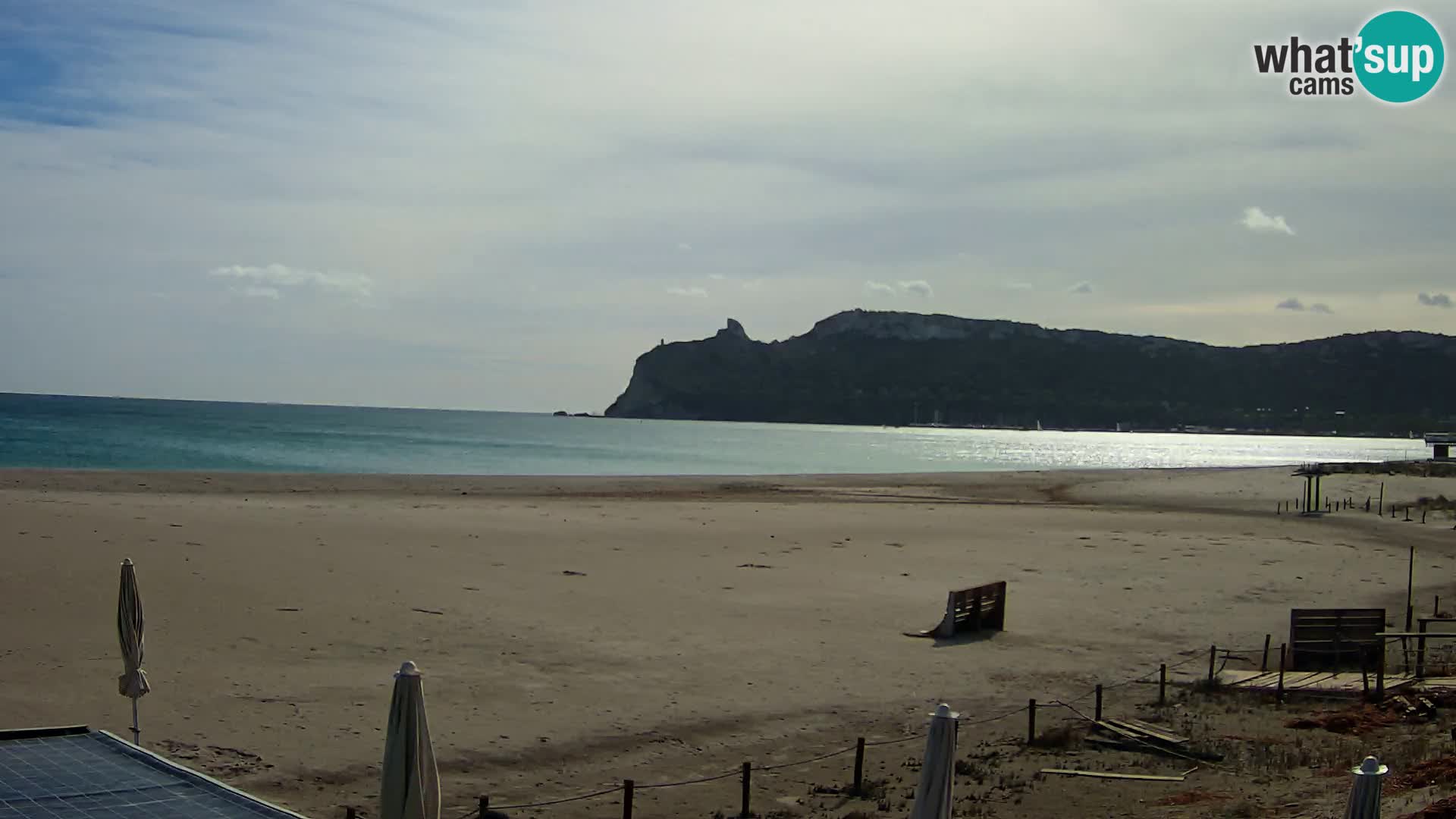 Webcam playa de Poetto | Cagliari | Cerdeña