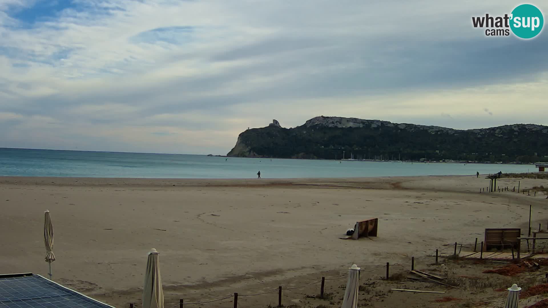 Poetto beach webcam | Cagliari | Sardinija