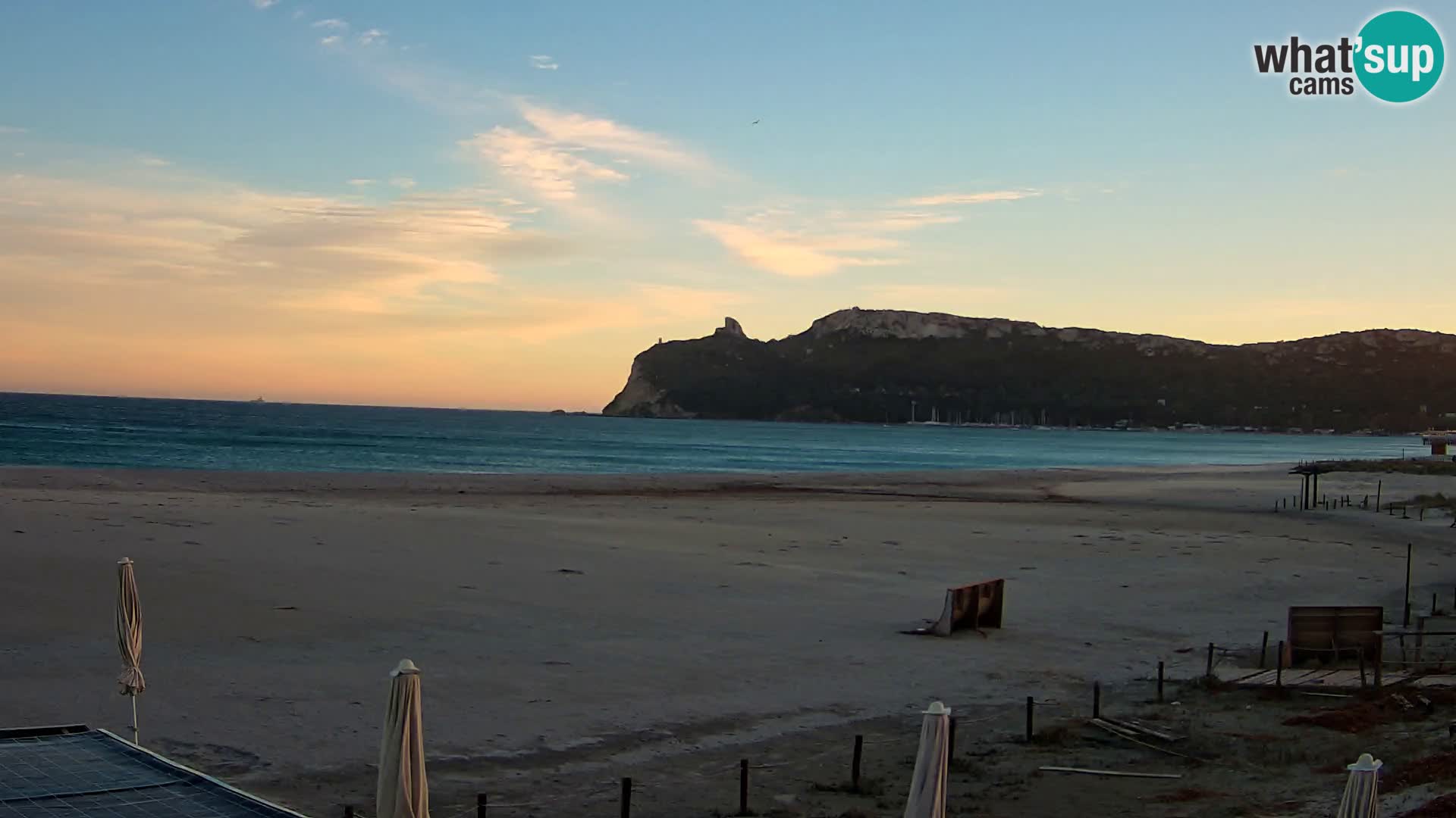 Webcam plage de Poetto | Cagliari | Sardaigne