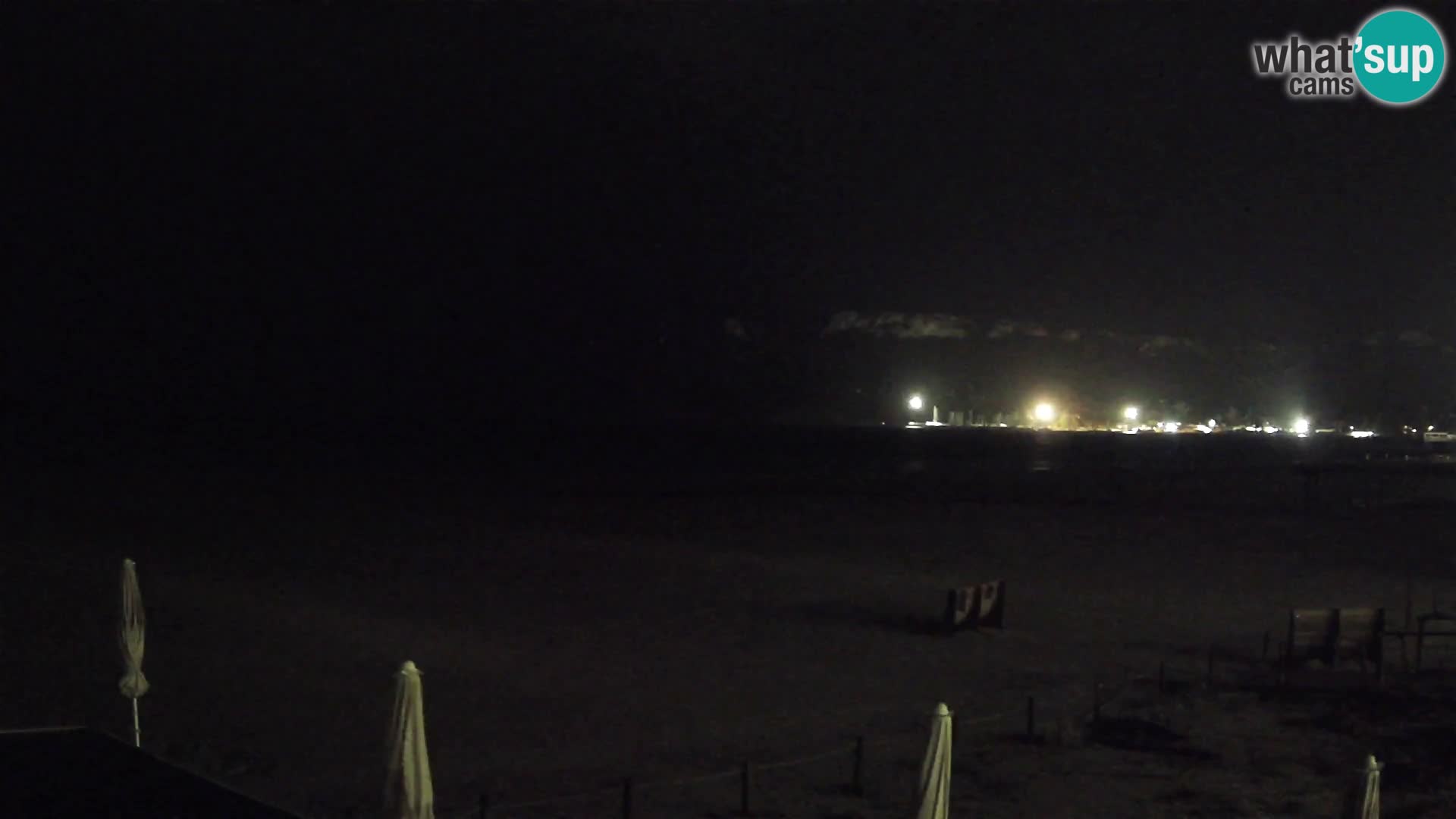 Poetto beach webcam | Cagliari | Sardinija