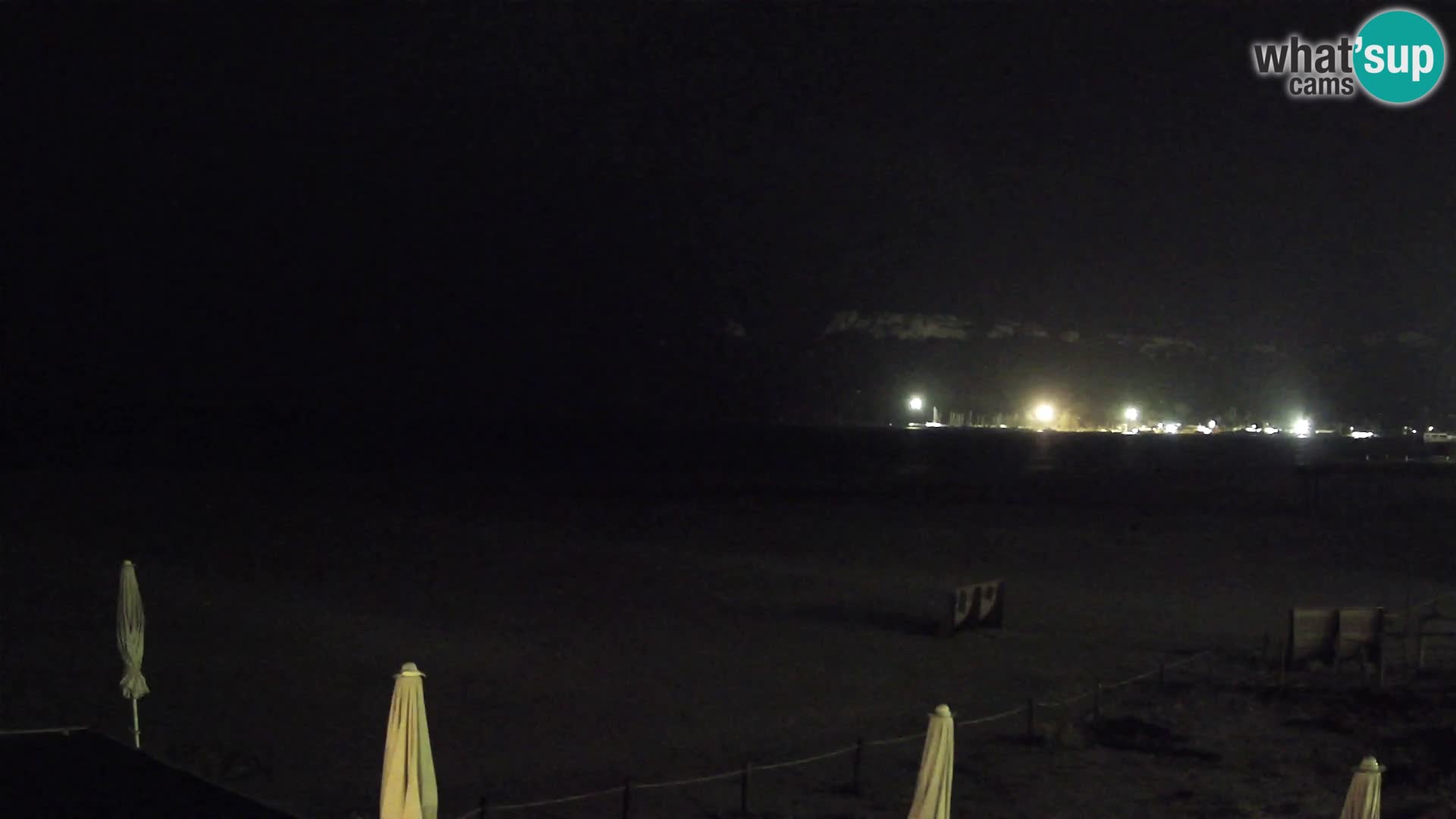 Poetto beach webcam | Cagliari | Sardinija