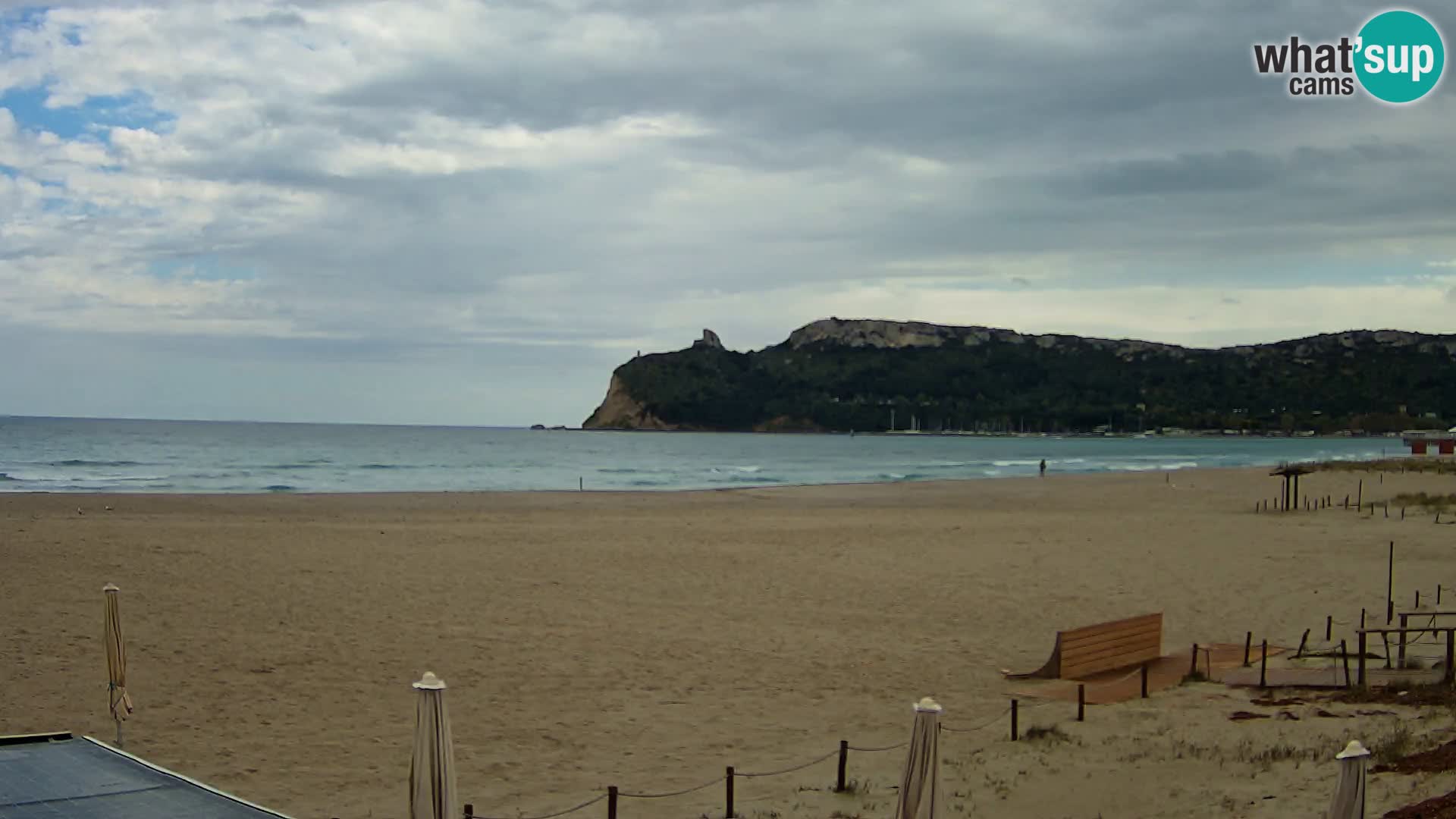 Webcam plage de Poetto | Cagliari | Sardaigne