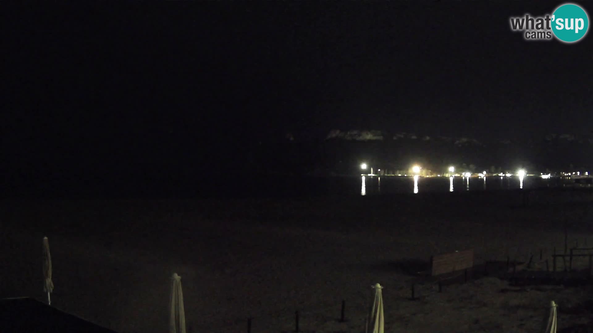 Poetto beach webcam | Cagliari | Sardinija