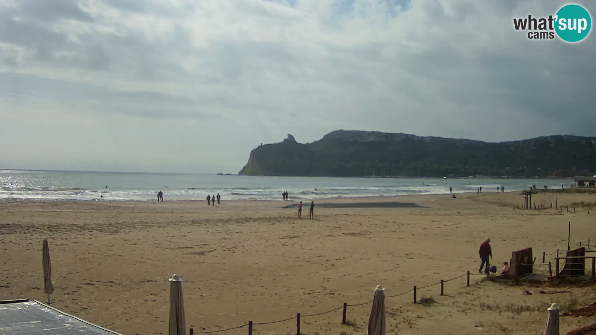 Poetto beach webcam | Cagliari | Sardinia