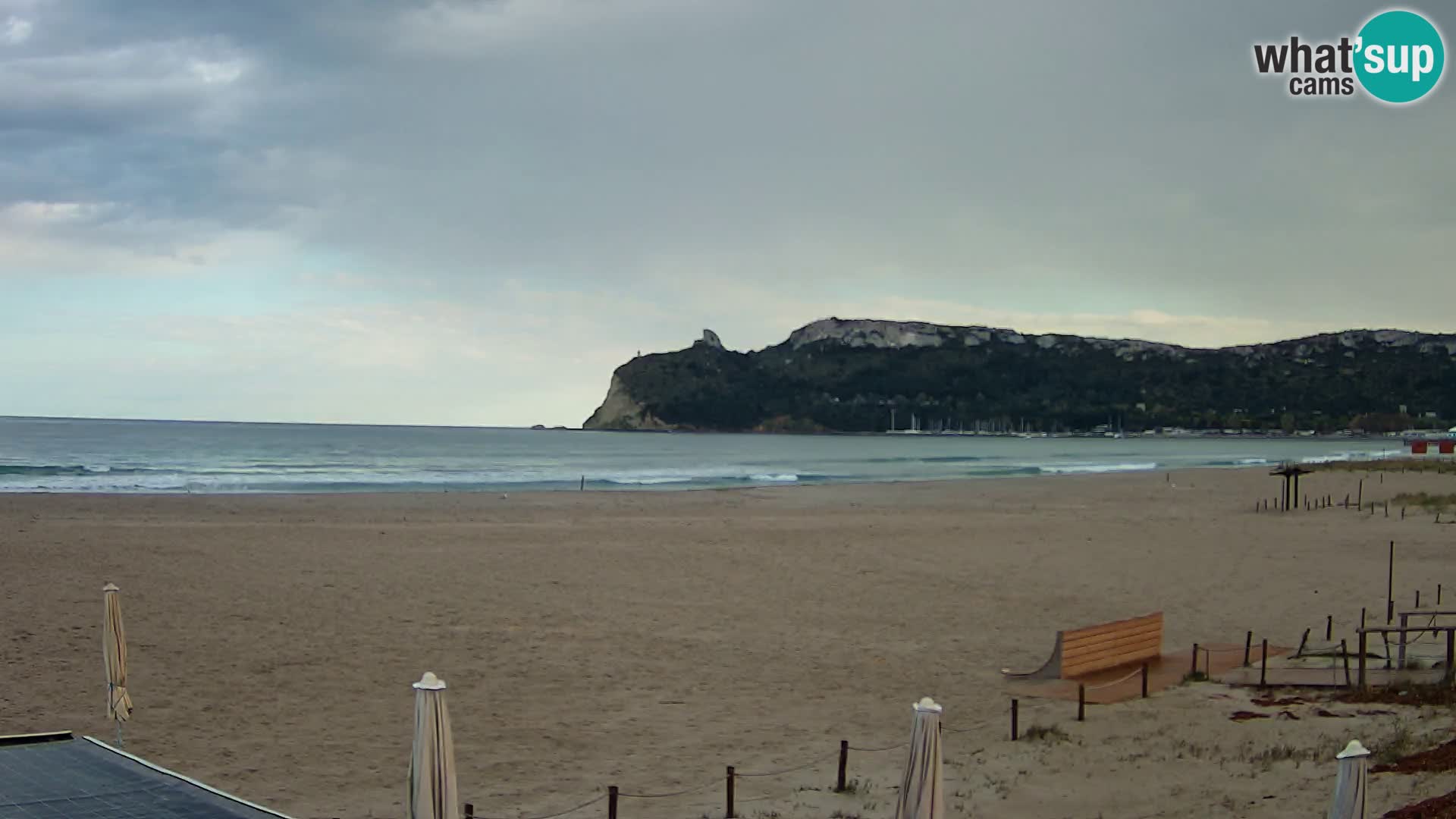 Webcam plage de Poetto | Cagliari | Sardaigne