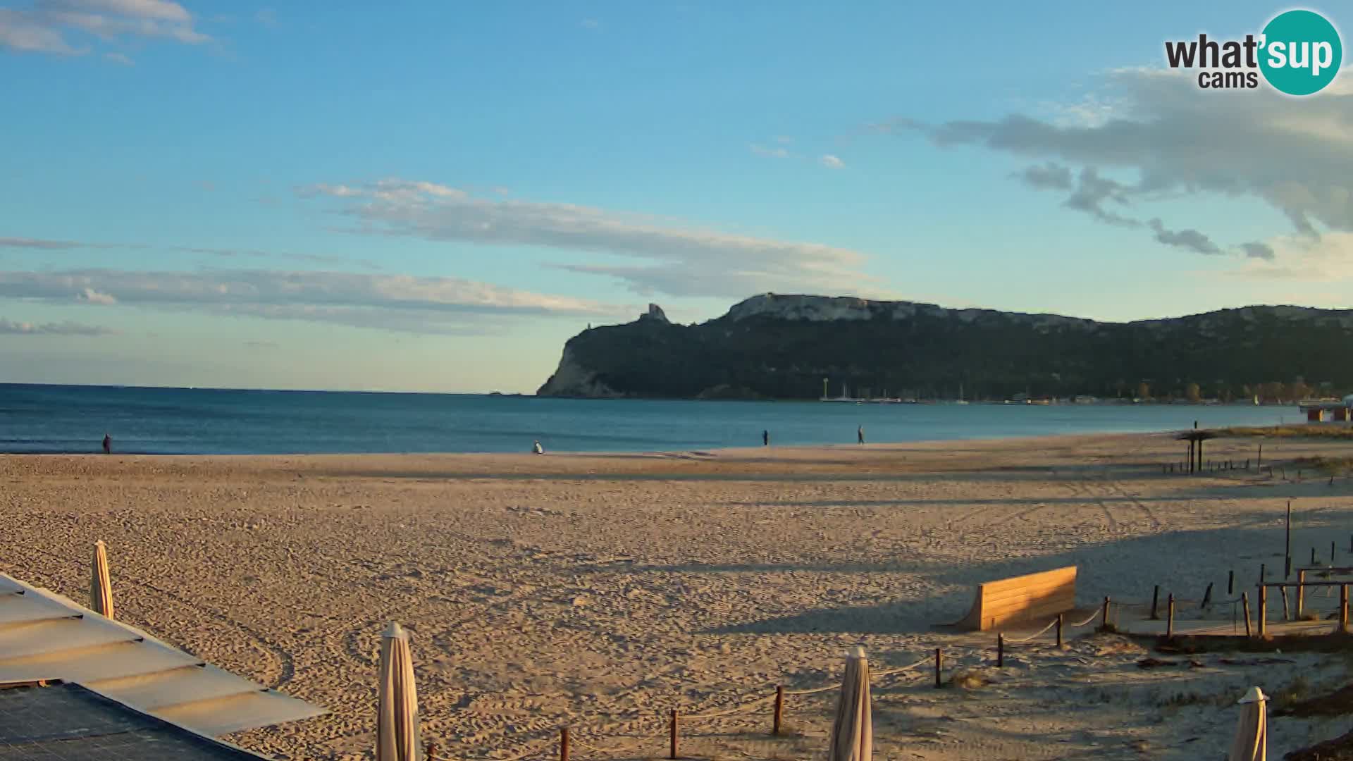 Poetto beach webcam | Cagliari | Sardinija