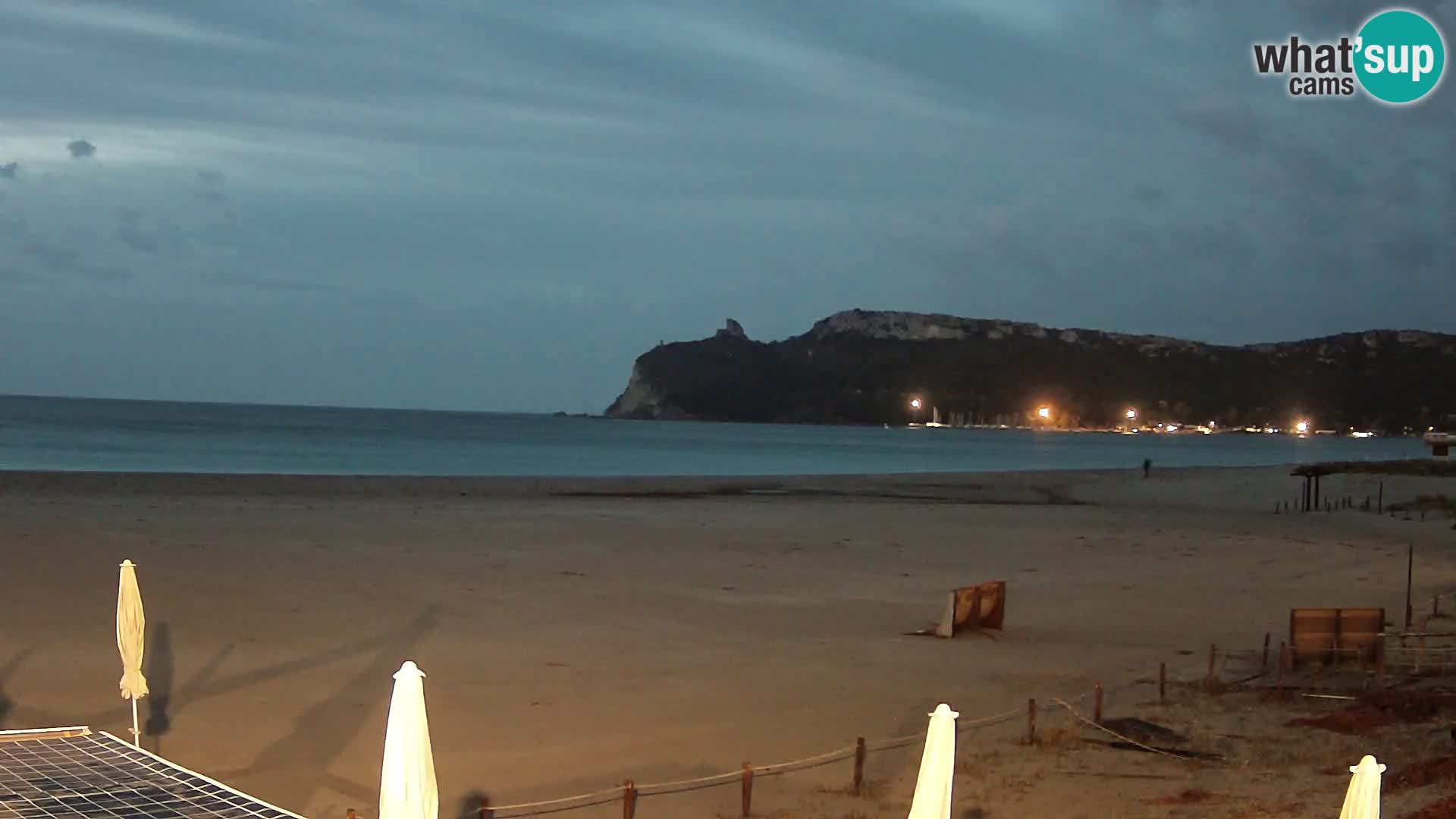 Poetto beach webcam | Cagliari | Sardinia