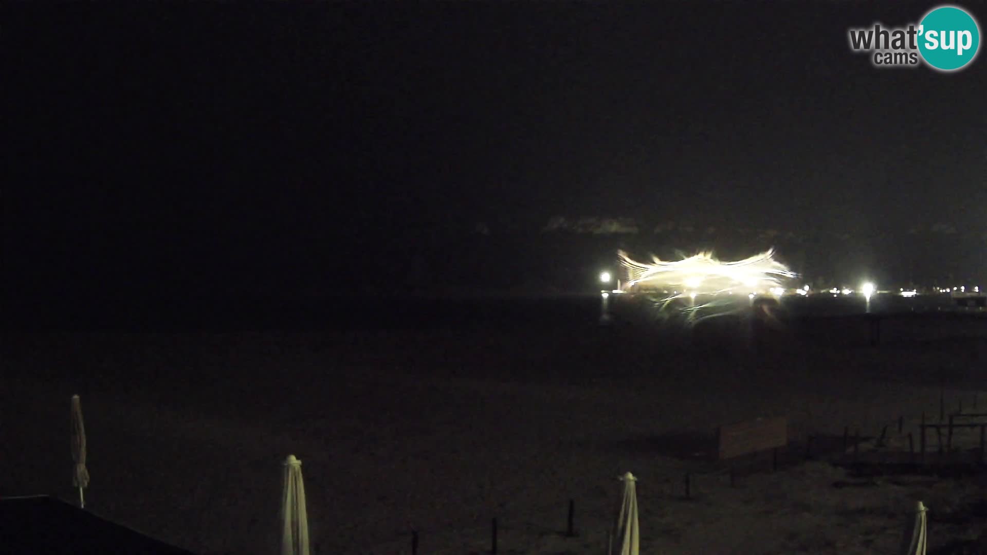 Poetto beach webcam | Cagliari | Sardinija