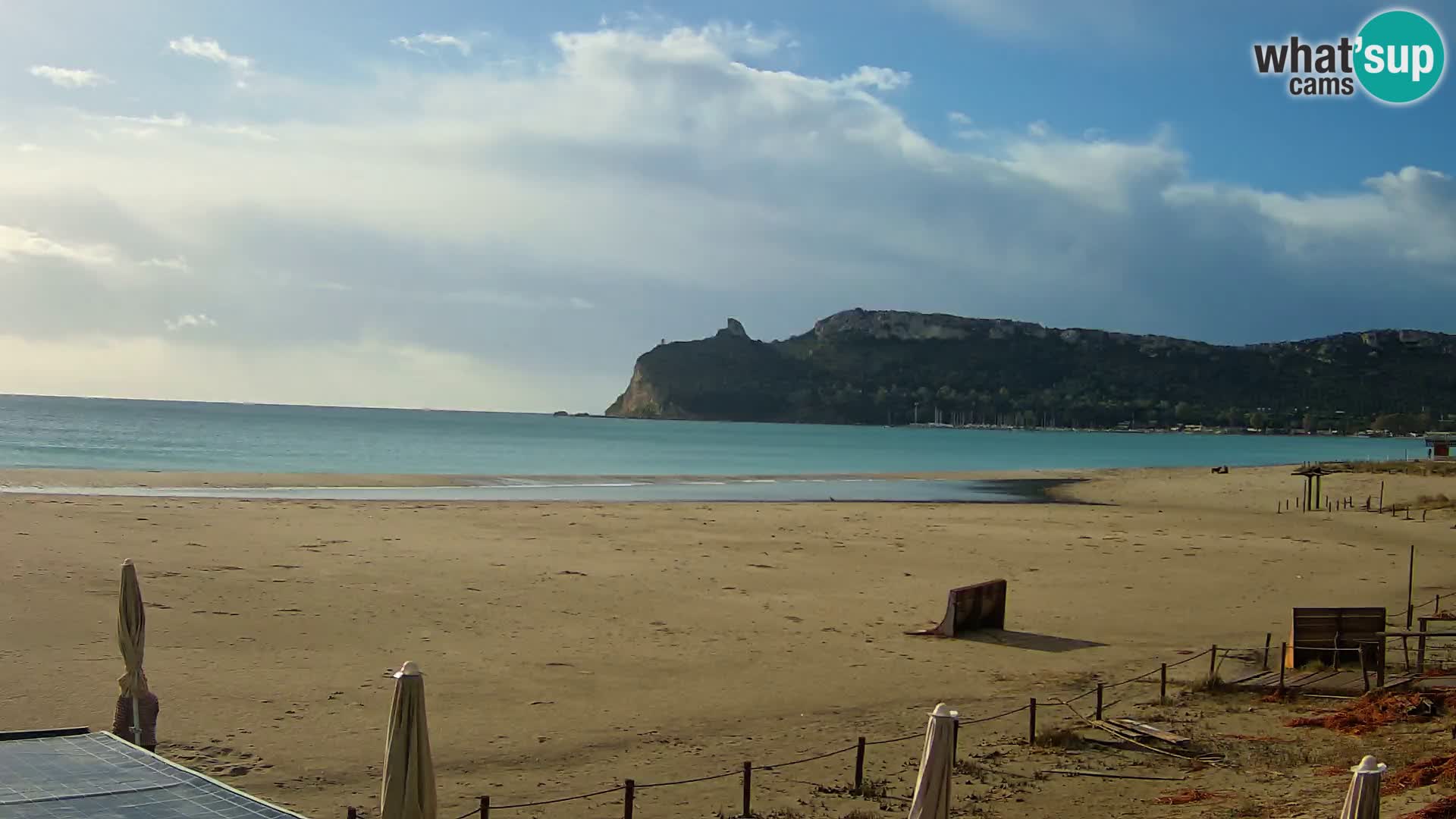 Poetto beach webcam | Cagliari | Sardinija