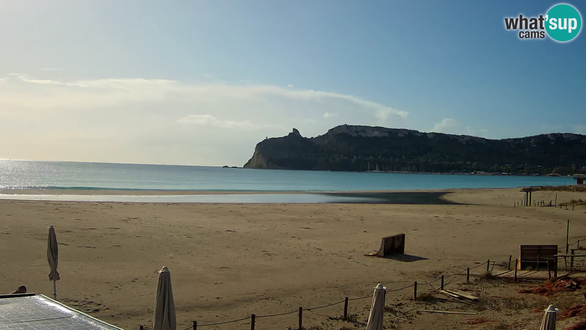 Webcam plage de Poetto | Cagliari | Sardaigne