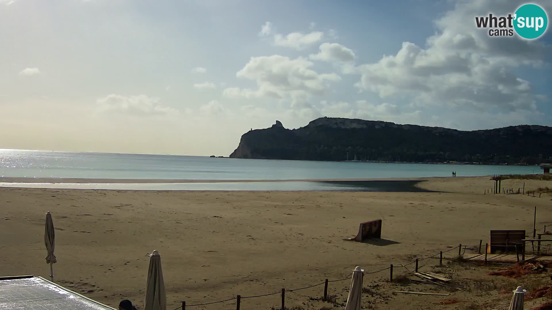 Poetto beach webcam | Cagliari | Sardinia