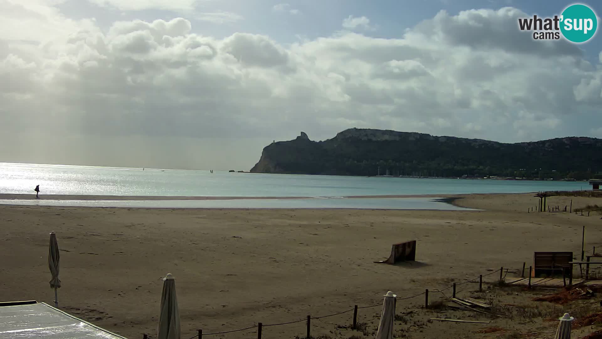 Webcam plage de Poetto | Cagliari | Sardaigne