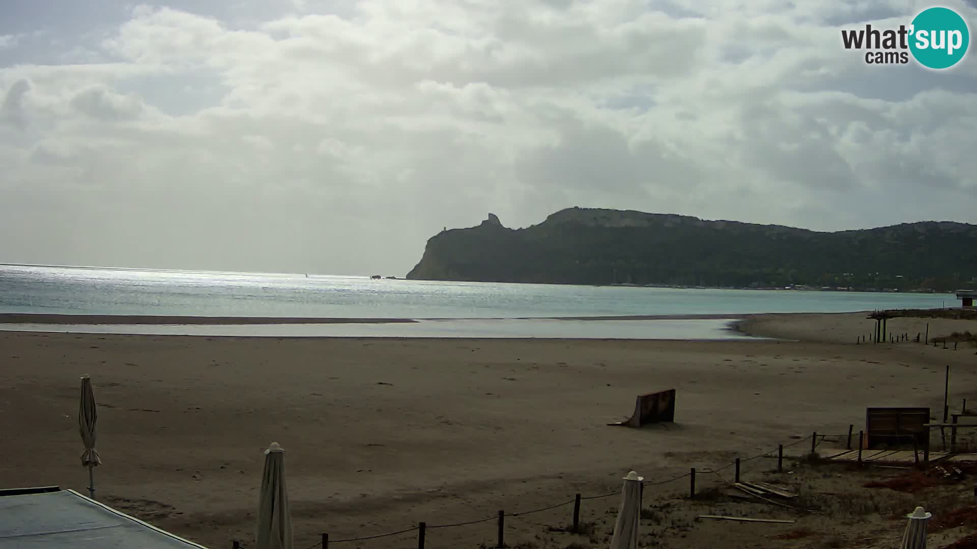 Poetto beach webcam | Cagliari | Sardinia