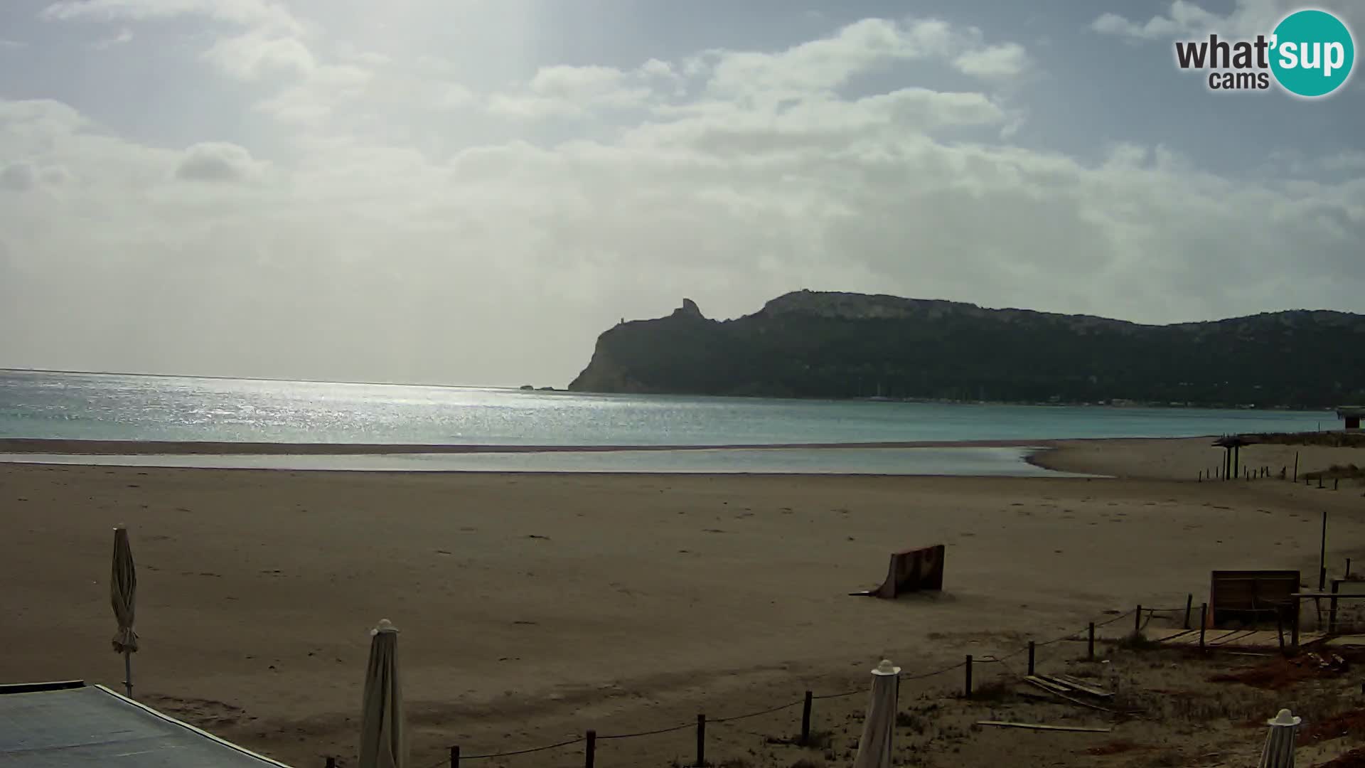 Webcam plage de Poetto | Cagliari | Sardaigne
