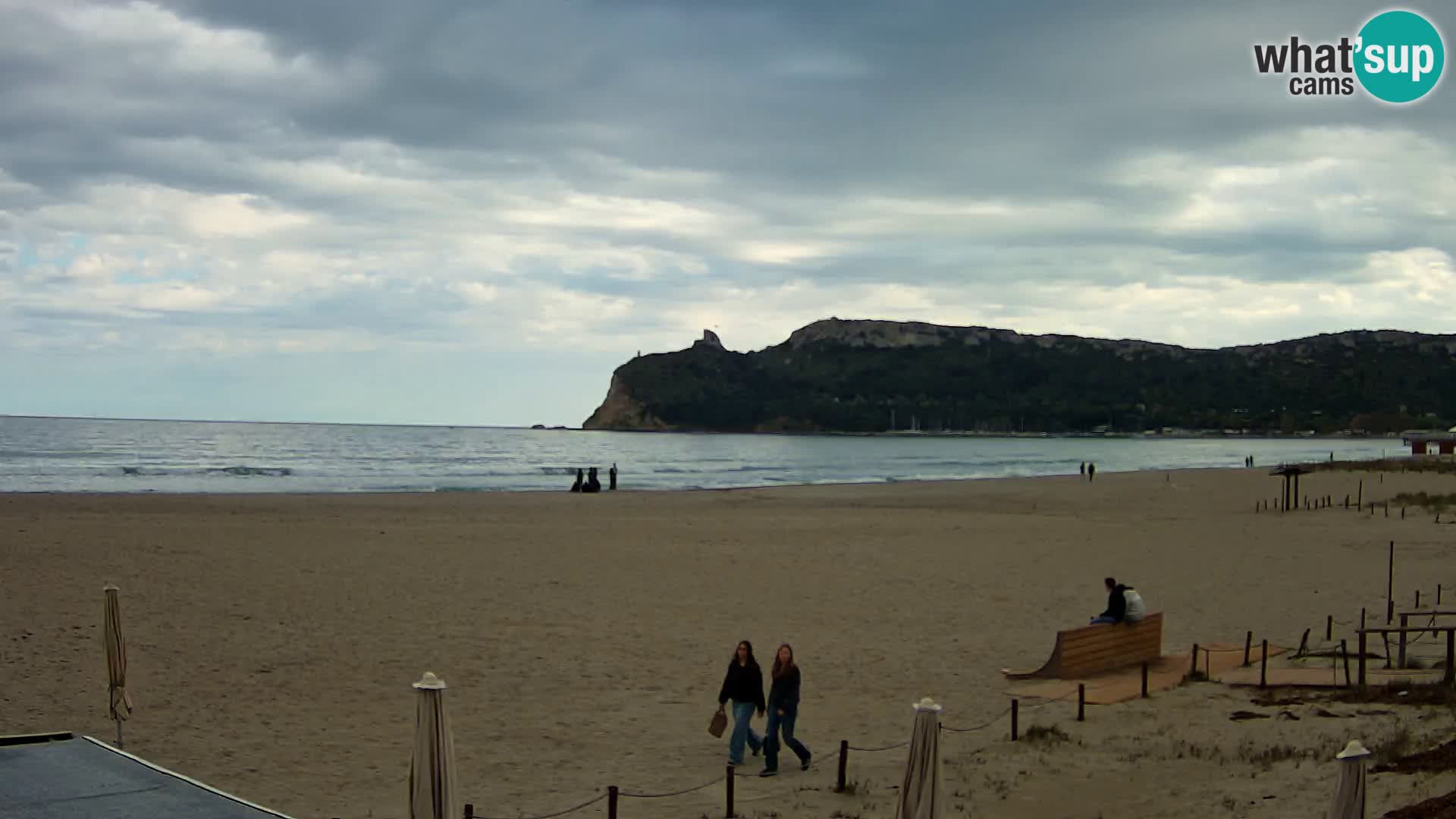 Webcam spiaggia del Poetto | Cagliari | Sardegna
