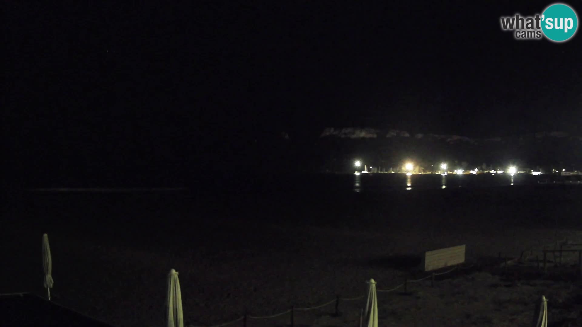 Poetto beach webcam | Cagliari | Sardinija