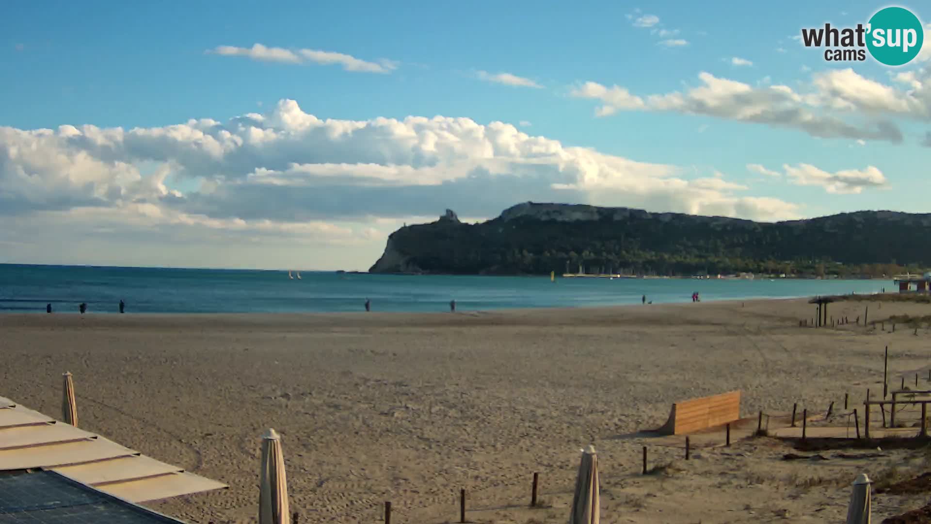 Webcam spiaggia del Poetto | Cagliari | Sardegna