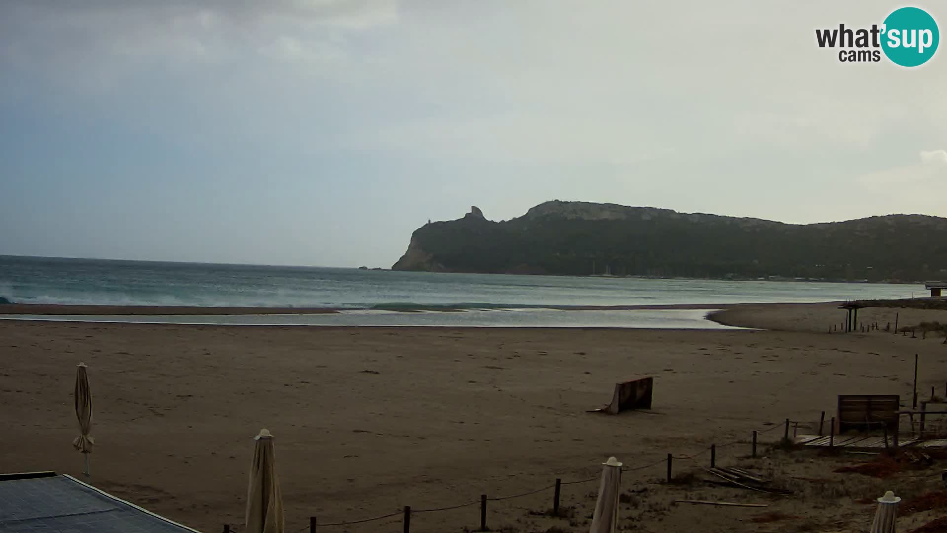 Poetto beach webcam | Cagliari | Sardinia