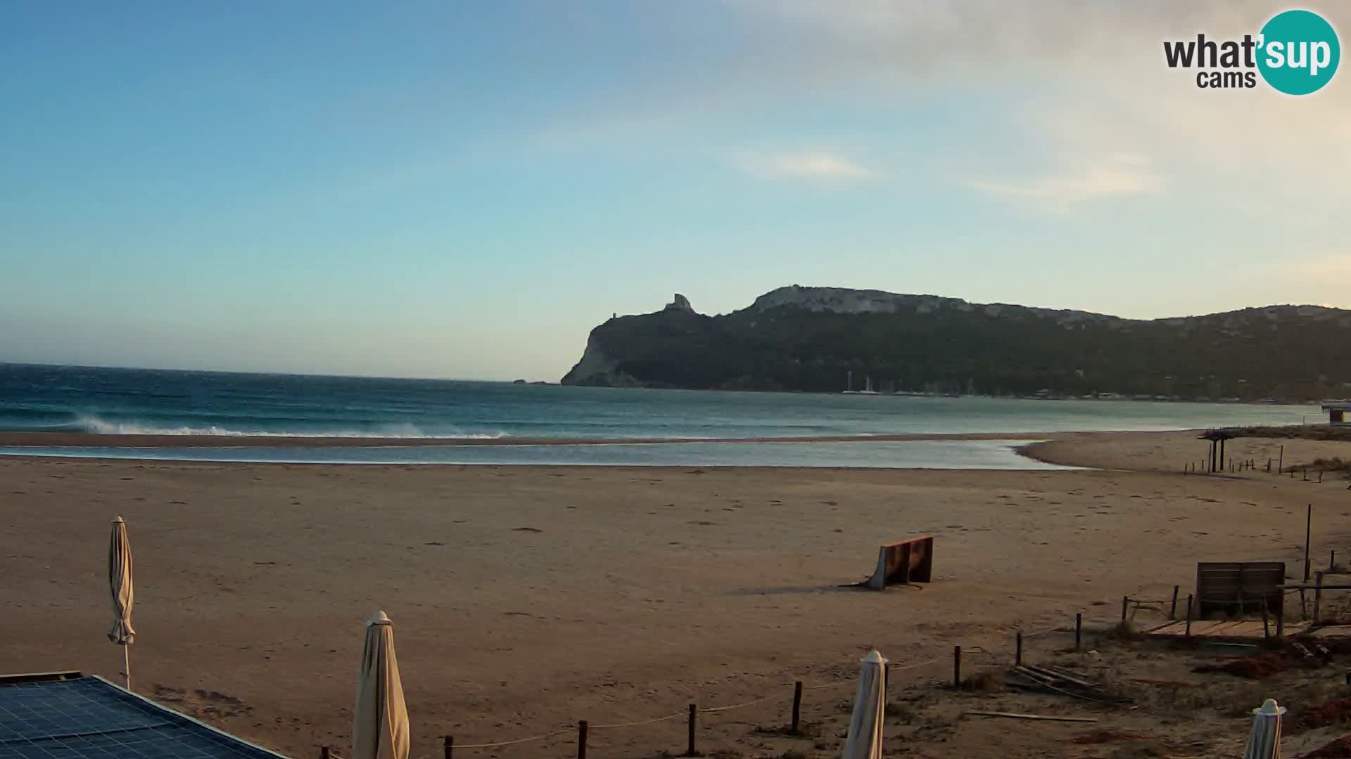 Poetto Strand Webcam | Cagliari | Sardinien