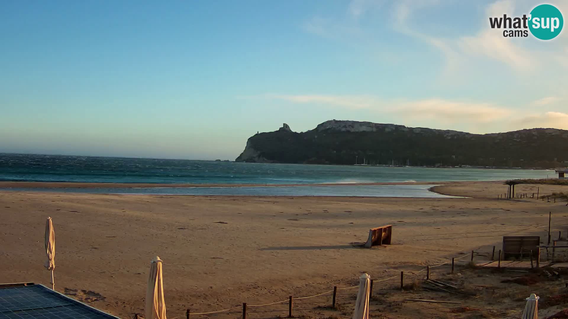 Poetto Strand Webcam | Cagliari | Sardinien