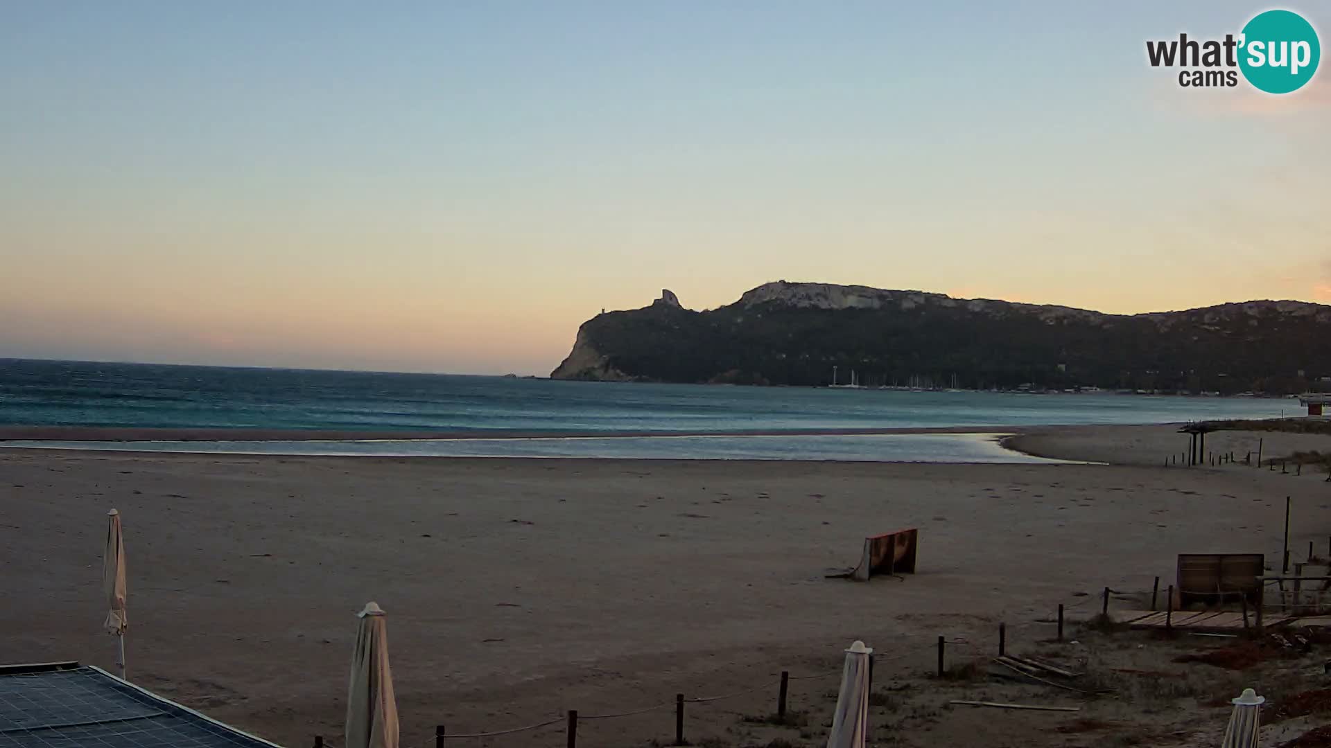 Webcam plage de Poetto | Cagliari | Sardaigne