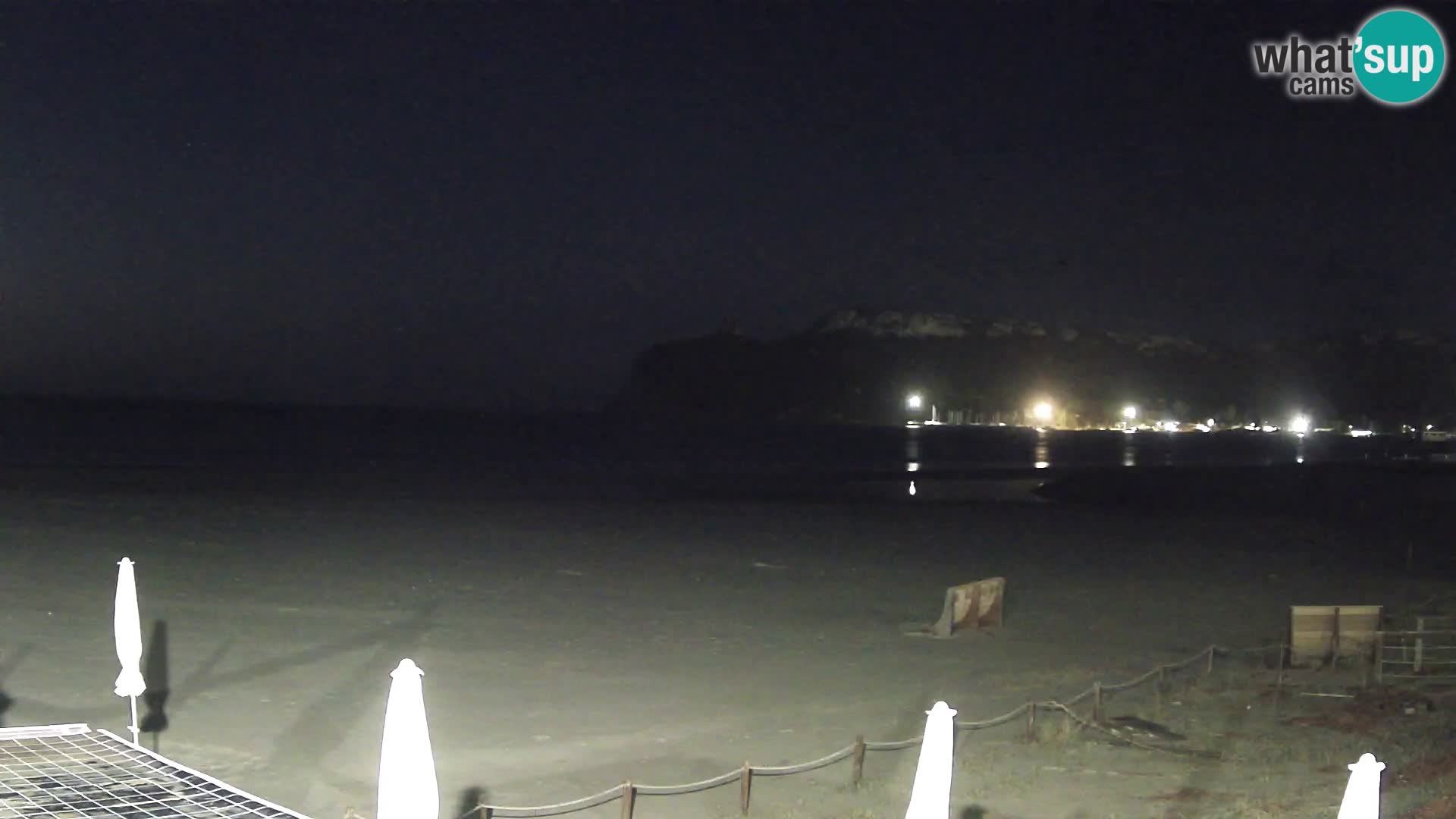 Poetto Strand Webcam | Cagliari | Sardinien