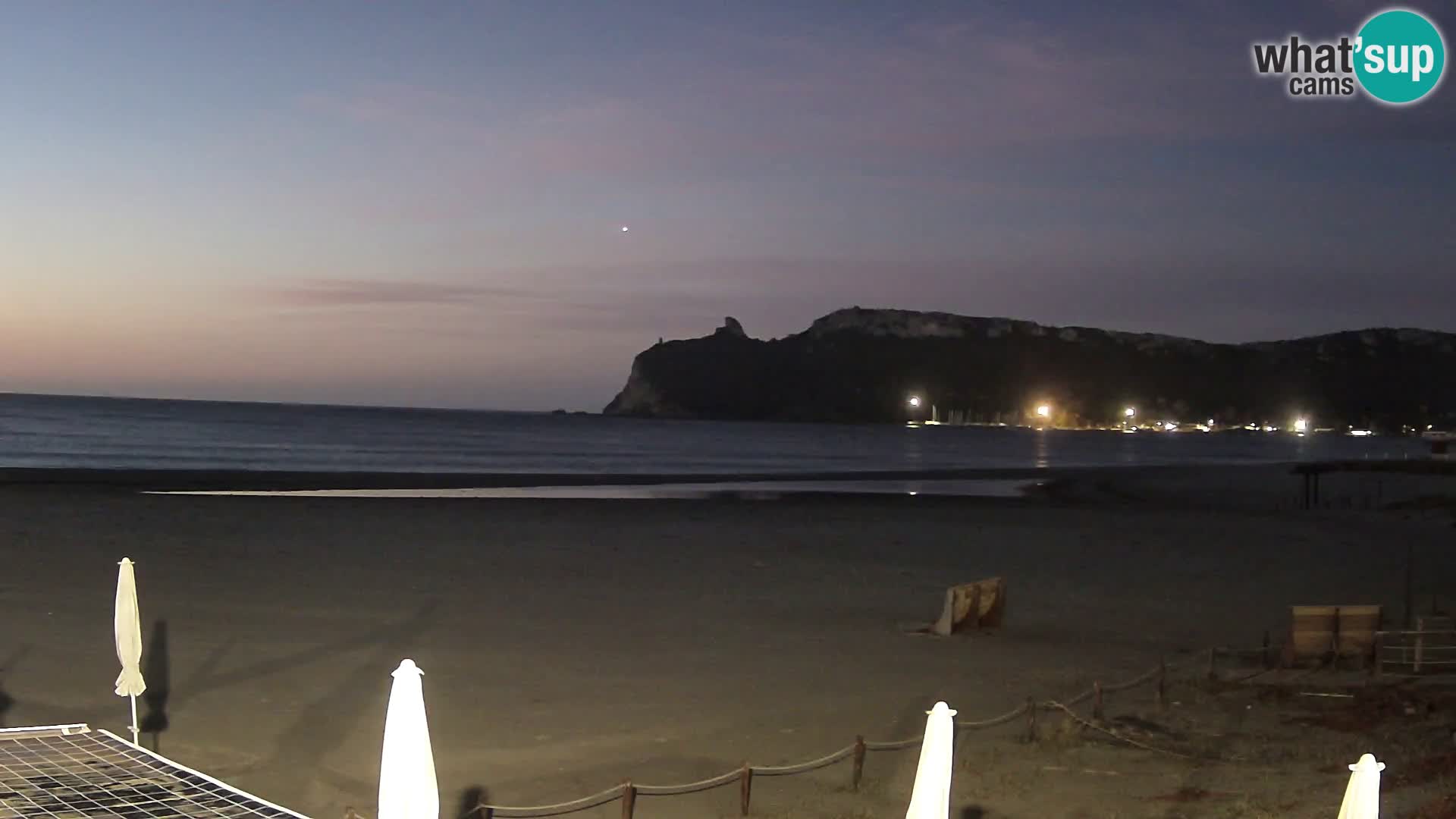 Webcam spiaggia del Poetto | Cagliari | Sardegna