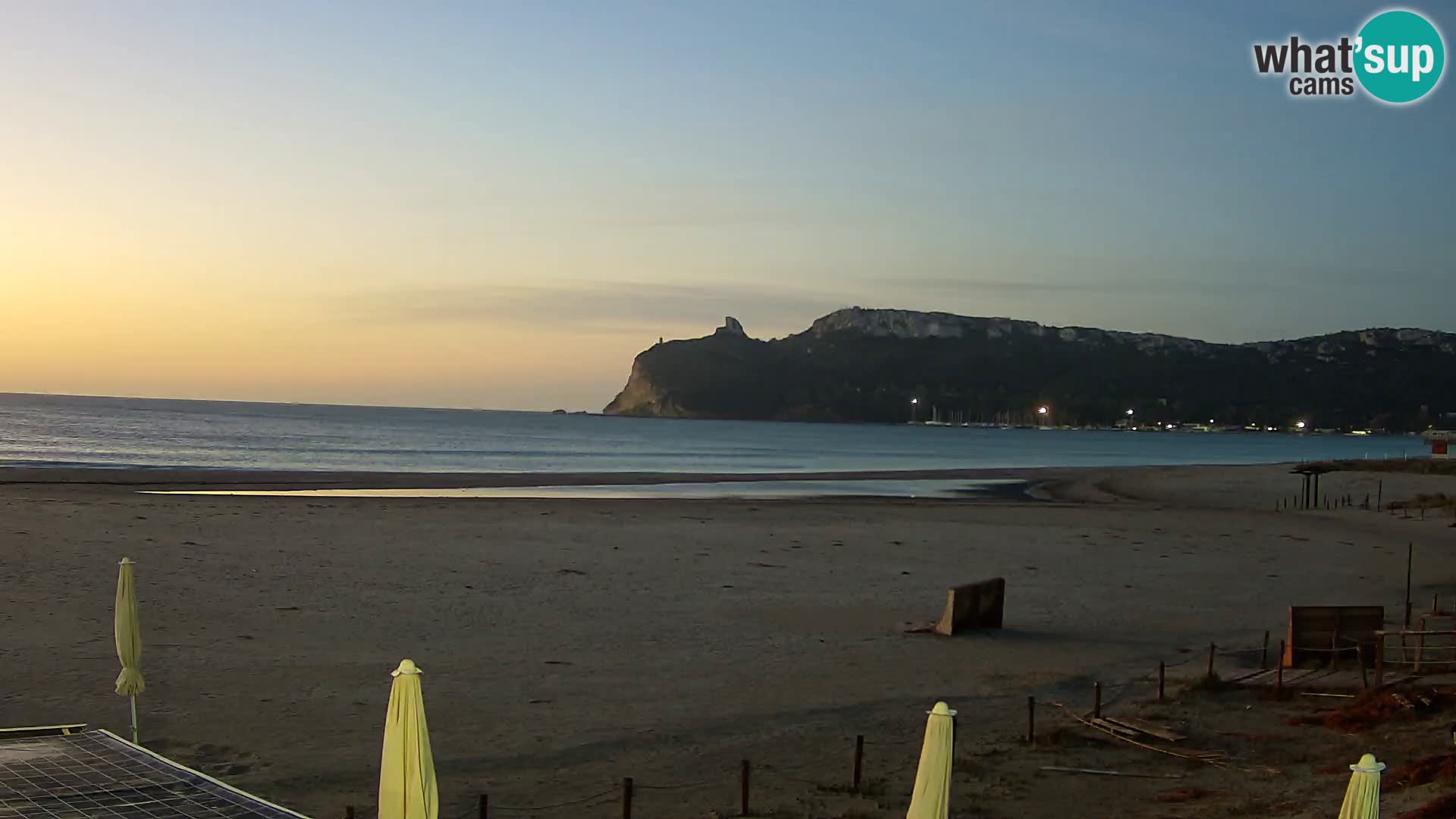 Poetto beach webcam | Cagliari | Sardinija