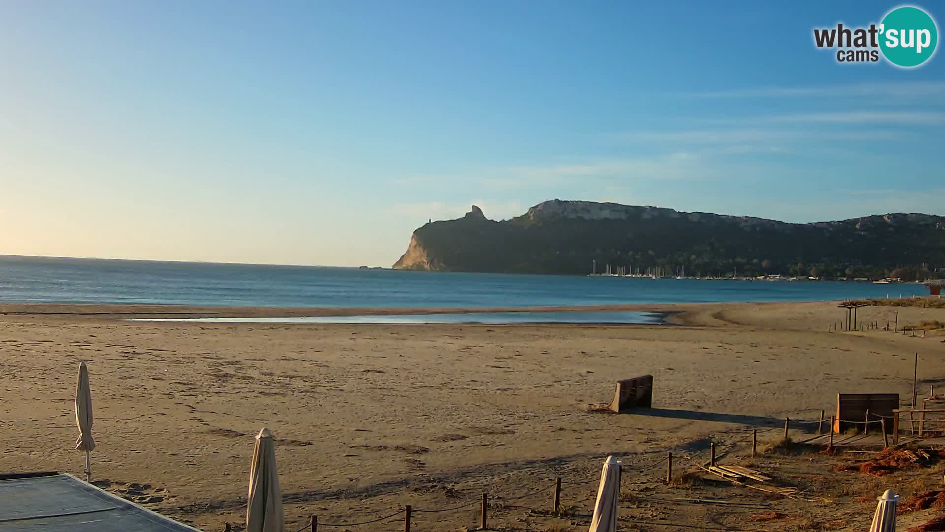 Poetto beach webcam | Cagliari | Sardinia